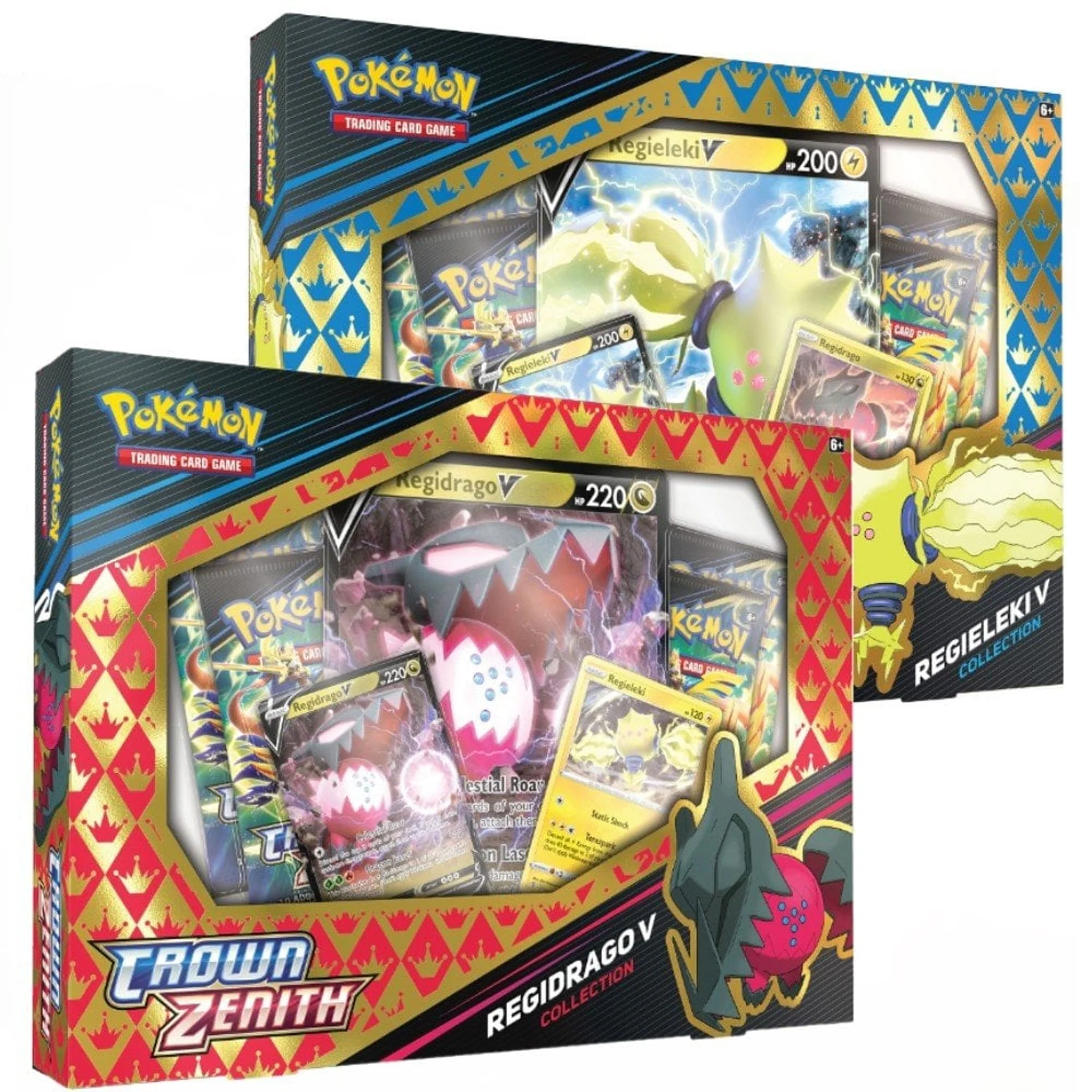 Pokemon TCG Crown Zenith - Regieleki V Box - Image 3