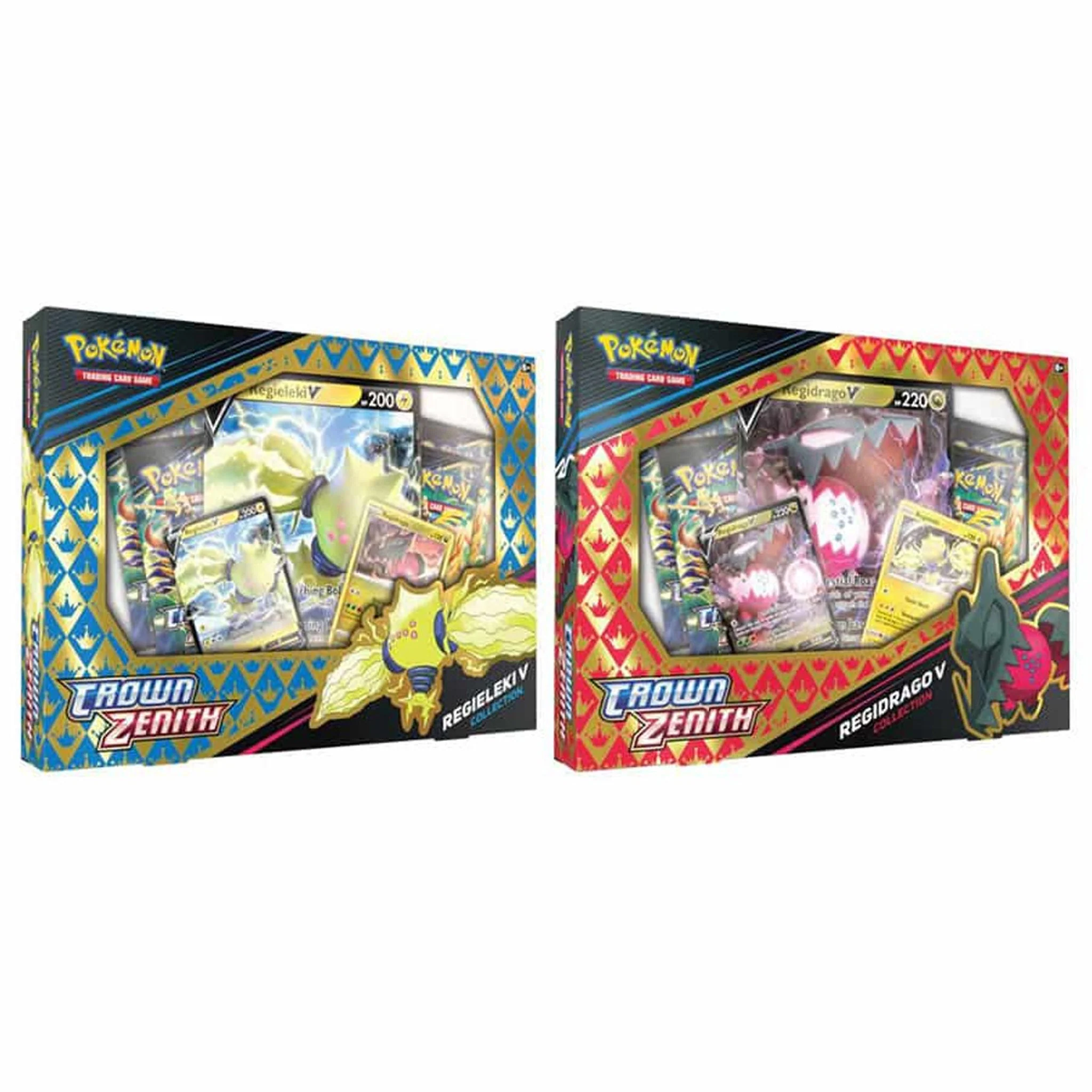 Pokemon TCG Crown Zenith - Regieleki V Box - Image 4