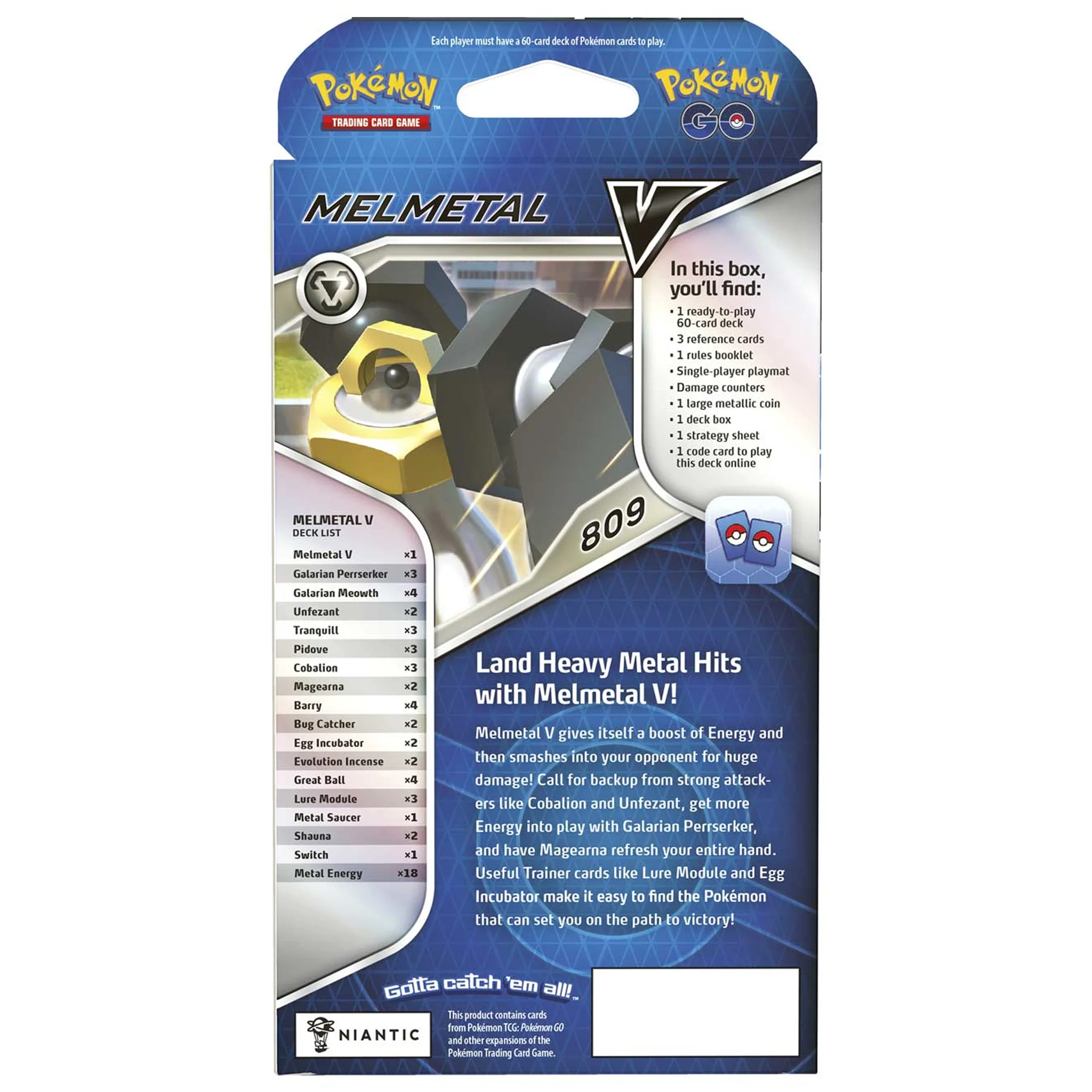 Pokemon TCG - Go V Battle Deck Melmetal - Image 5