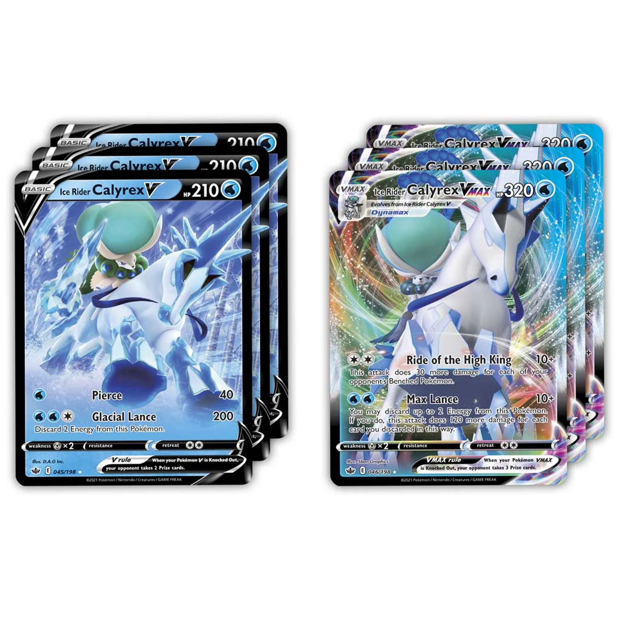 Pokémon TCG - Ice Rider Calyrex VMAX League Battle Deck - Image 4