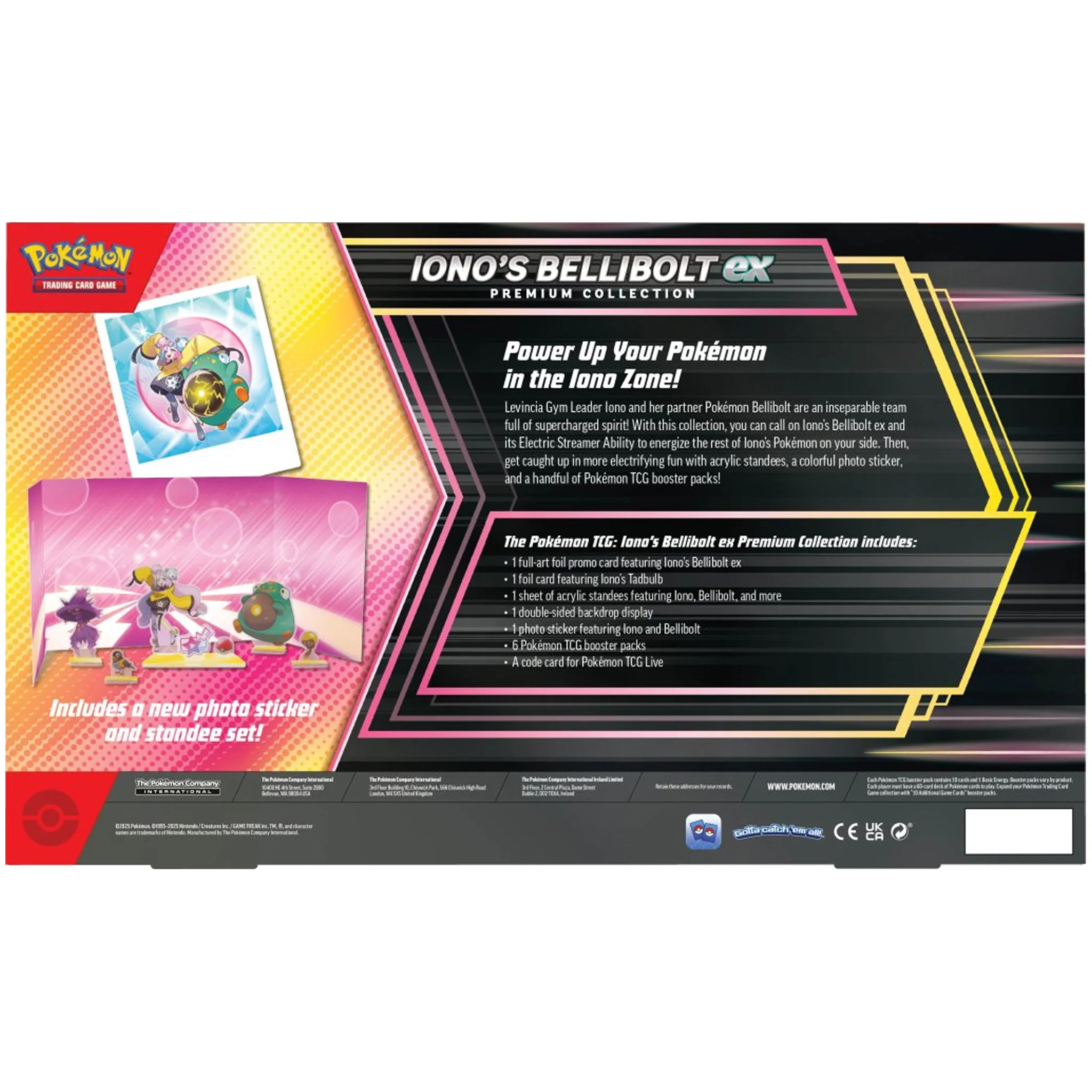 Pokemon TCG Iono's Bellibolt ex Premium Collection - Image 3
