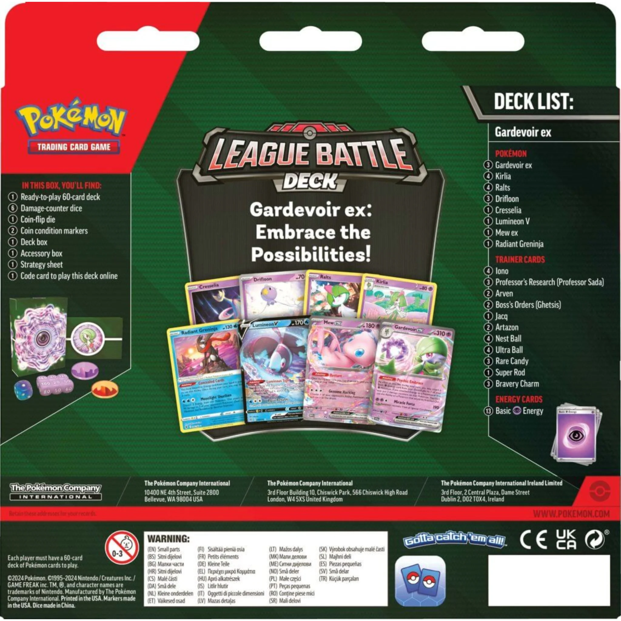 Pokemon TCG - League Battle Deck Gardevoir ex - Image 8