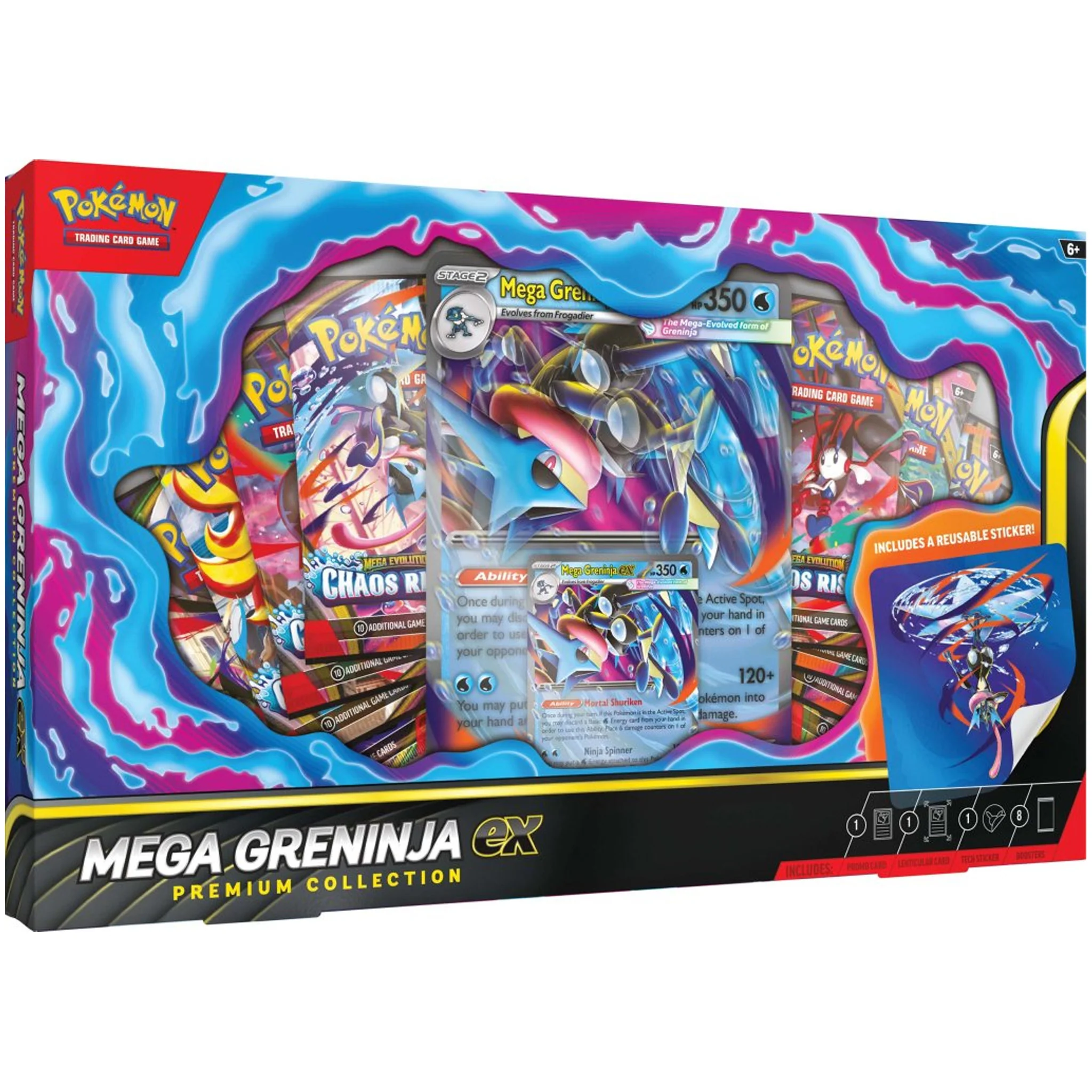 Pokemon TCG Mega Greninja ex Premium Collection