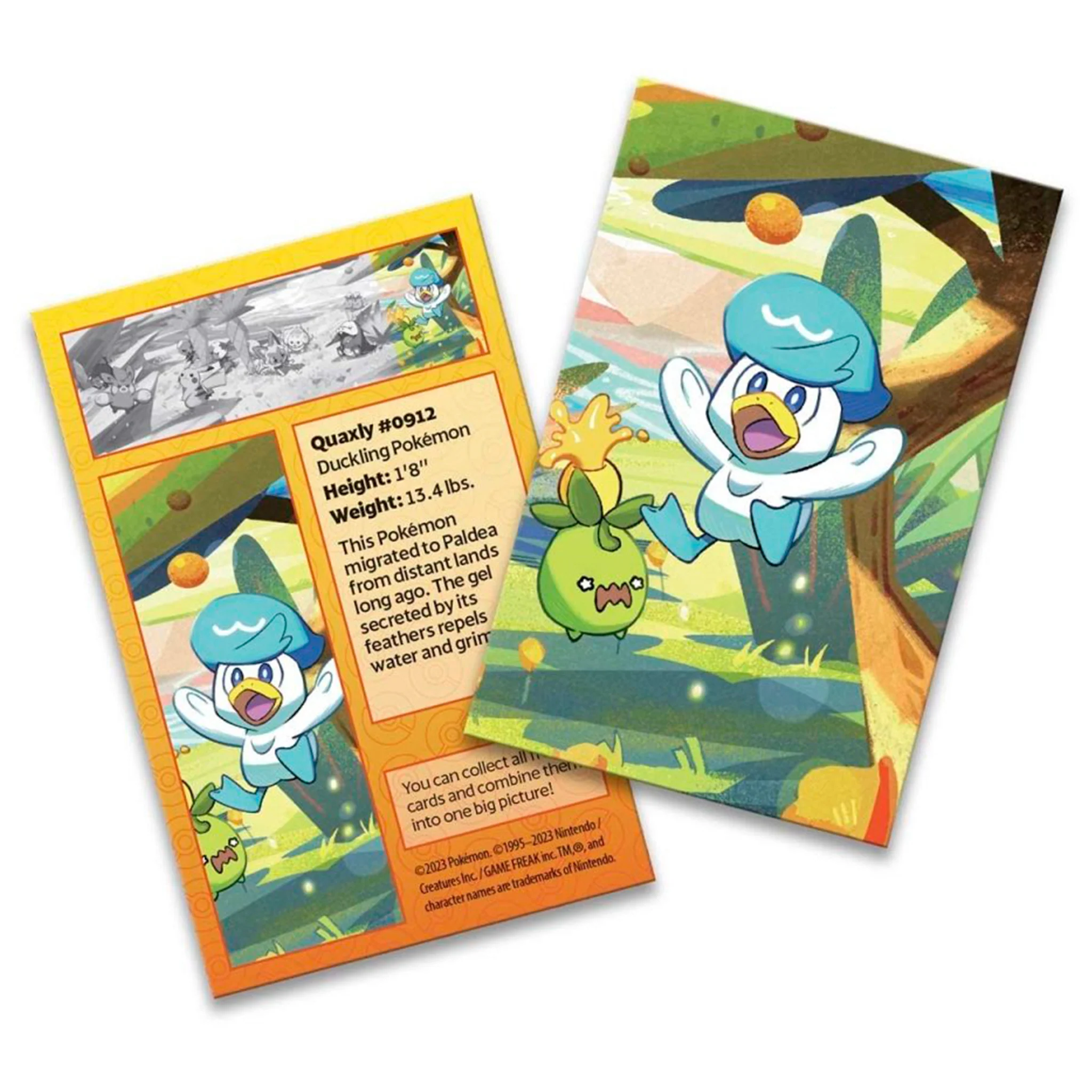 Pokemon TCG Paldea Friends Mini Tin - Quaxly - Image 3