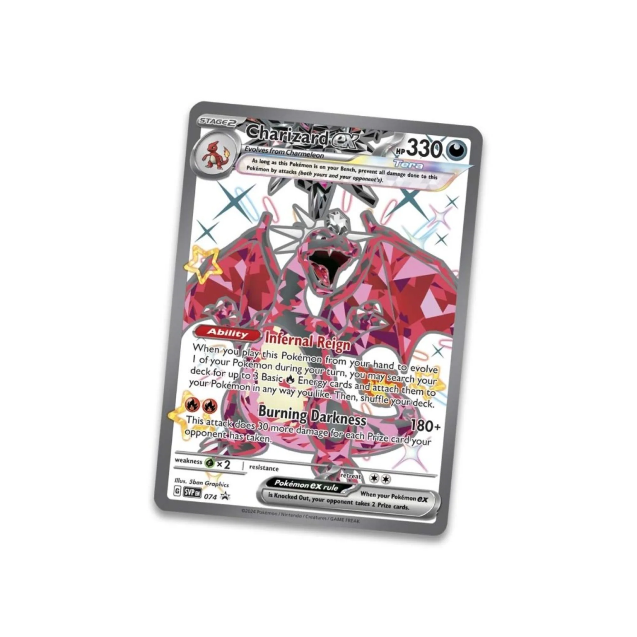 Pokemon TCG Paldean Fates Tin - Charizard ex - Image 3