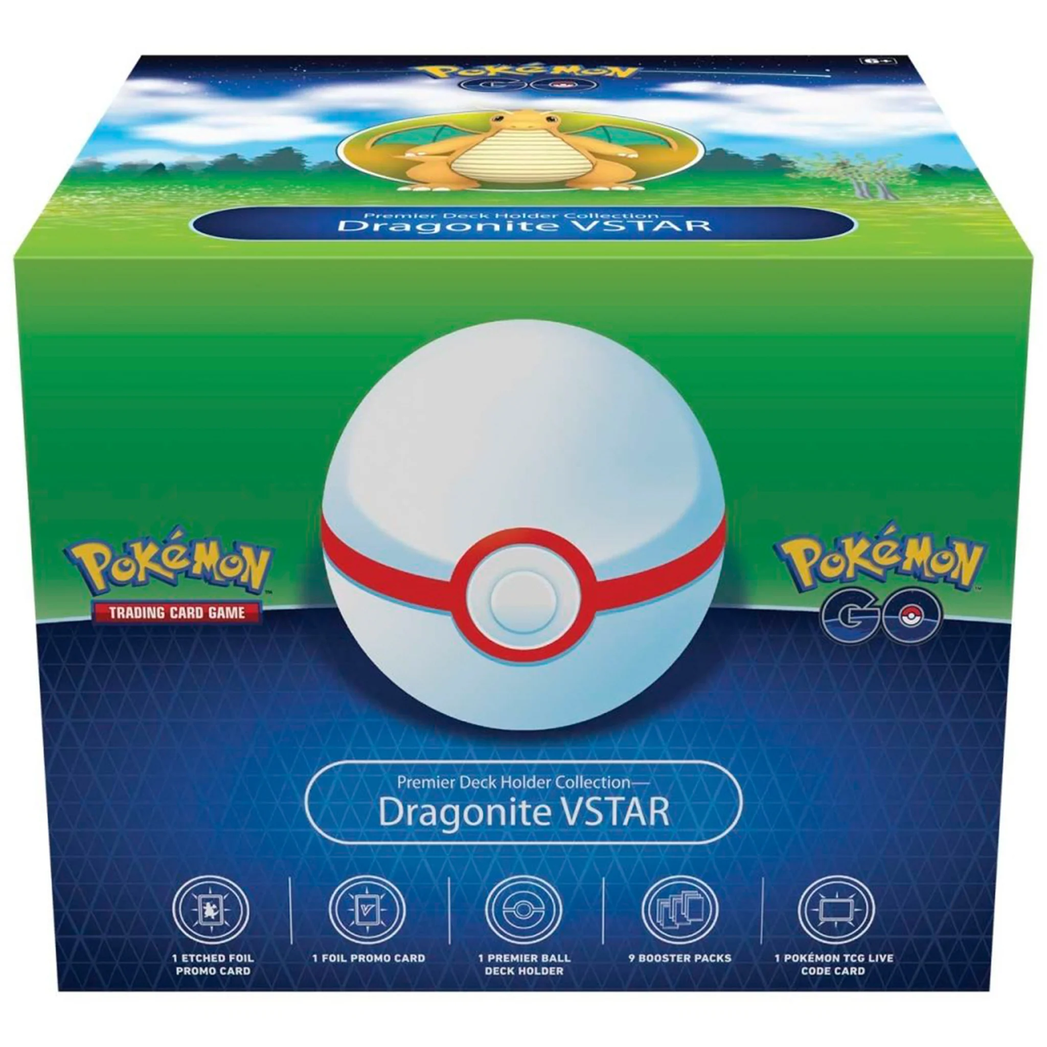 Pokemon TCG - Pokemon Go - Premier Deck Holder Collection (Dragonite VSTAR) - Image 5
