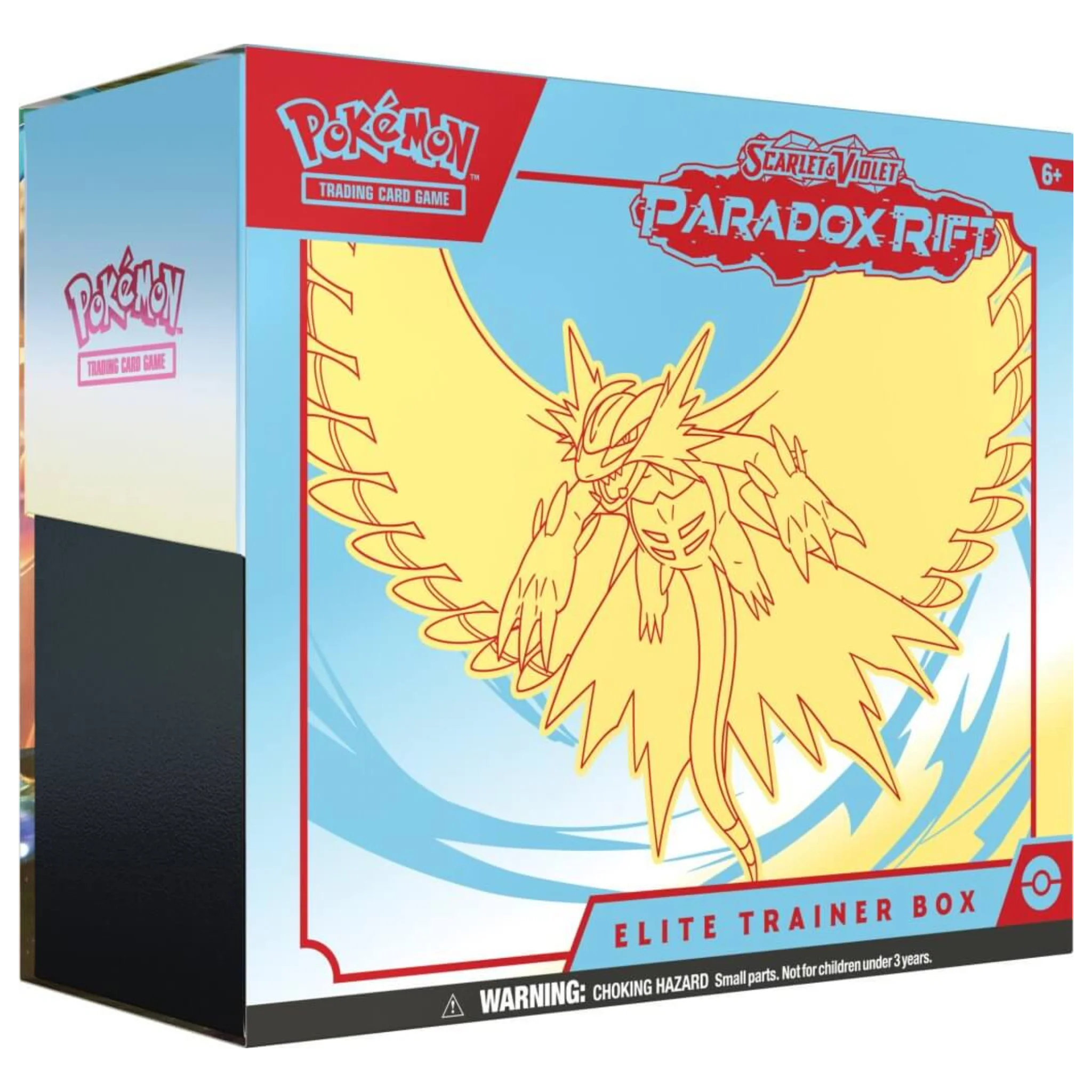Pokemon TCG - Scarlet & Violet 4 Paradox Rift Elite Trainer Box - Roaring Moon