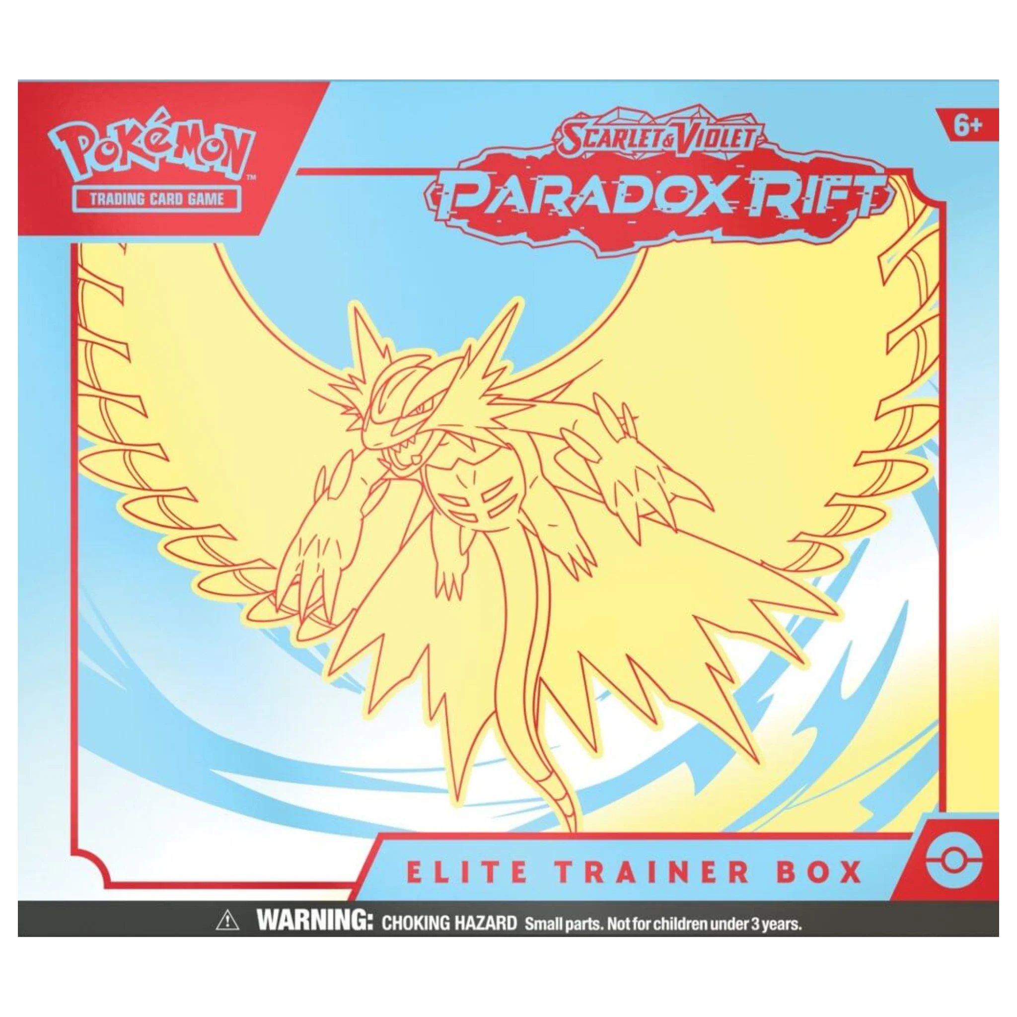 Pokemon TCG - Scarlet & Violet 4 Paradox Rift Elite Trainer Box - Roaring Moon - Image 2