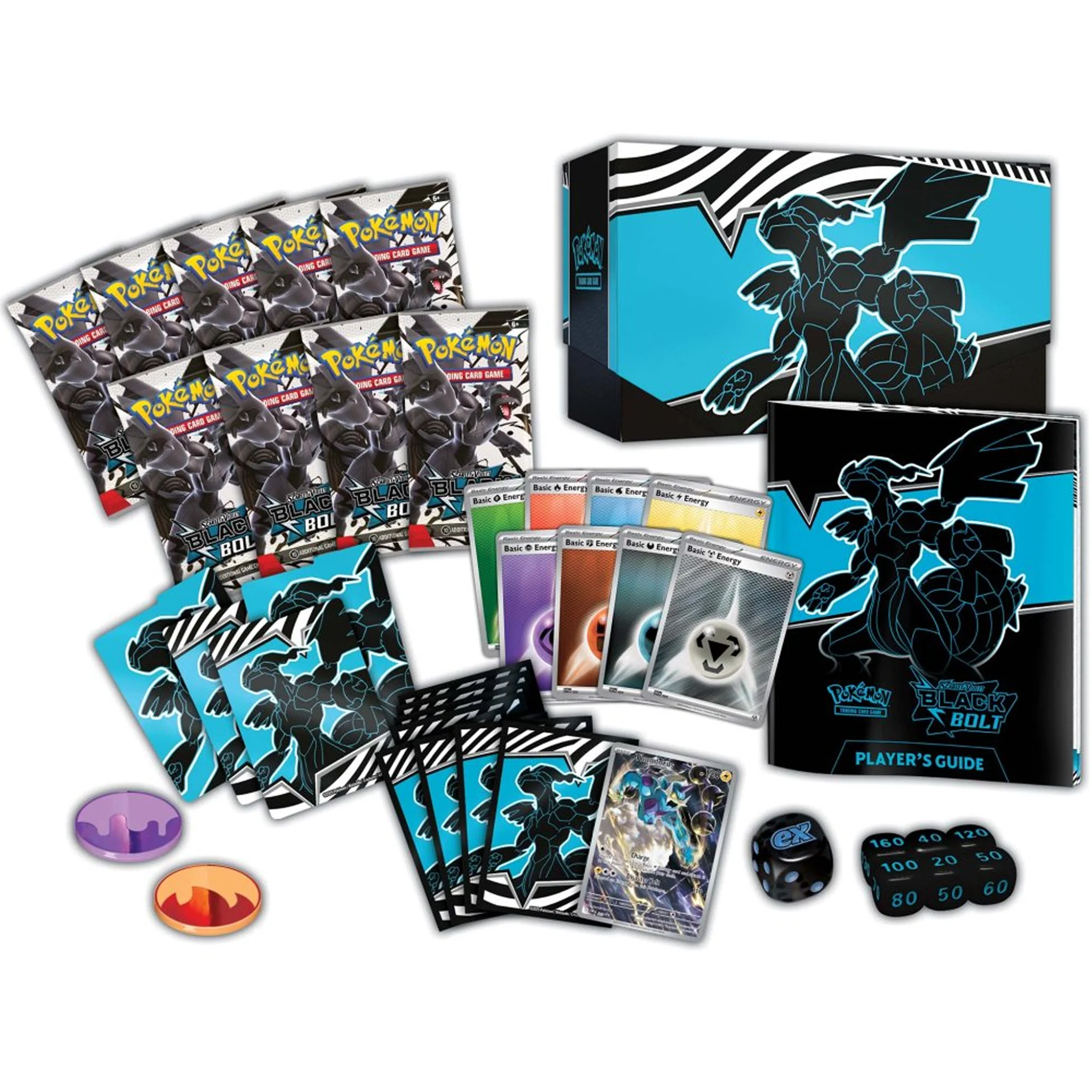 Pokemon TCG Scarlet & Violet - Black Bolt Elite Trainer Box - Image 4