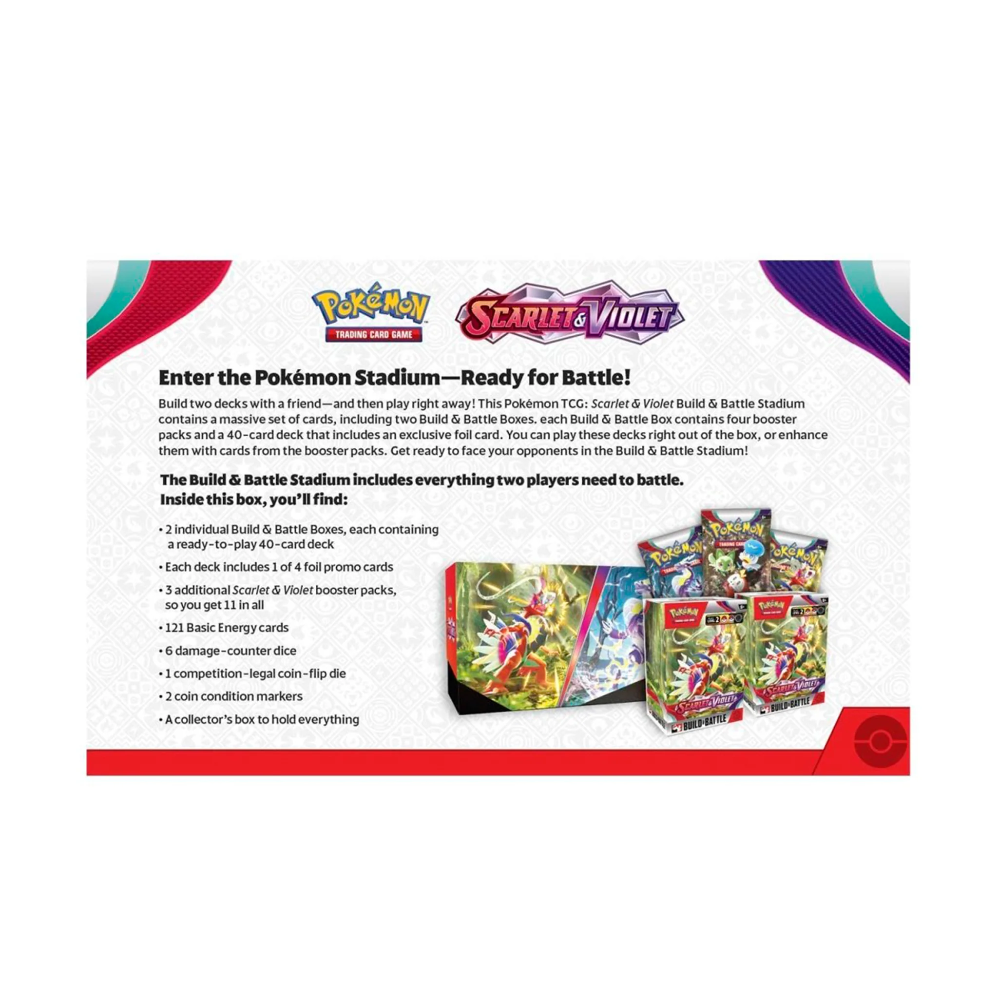 Pokemon TCG Scarlet & Violet Build & Battle Stadium - Image 6