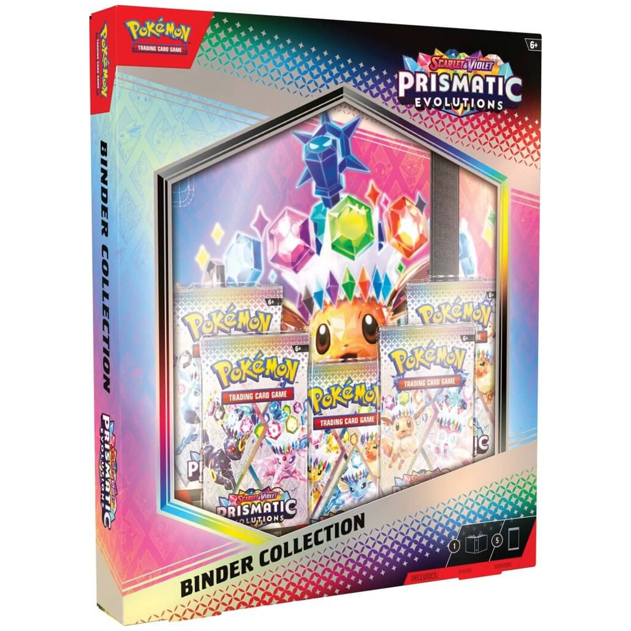 Pokemon TCG Scarlet & Violet Prismatic Evolutions - Binder Collection