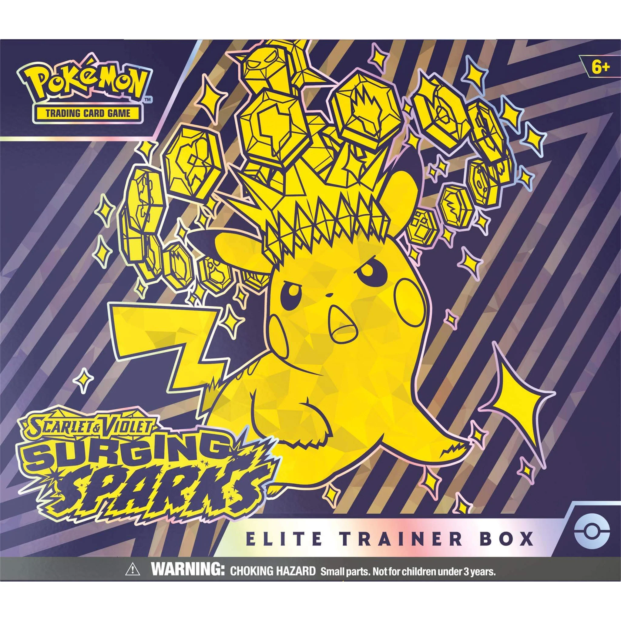 Pokemon TCG Scarlet & Violet Surging Sparks Elite Trainer Box - Image 7