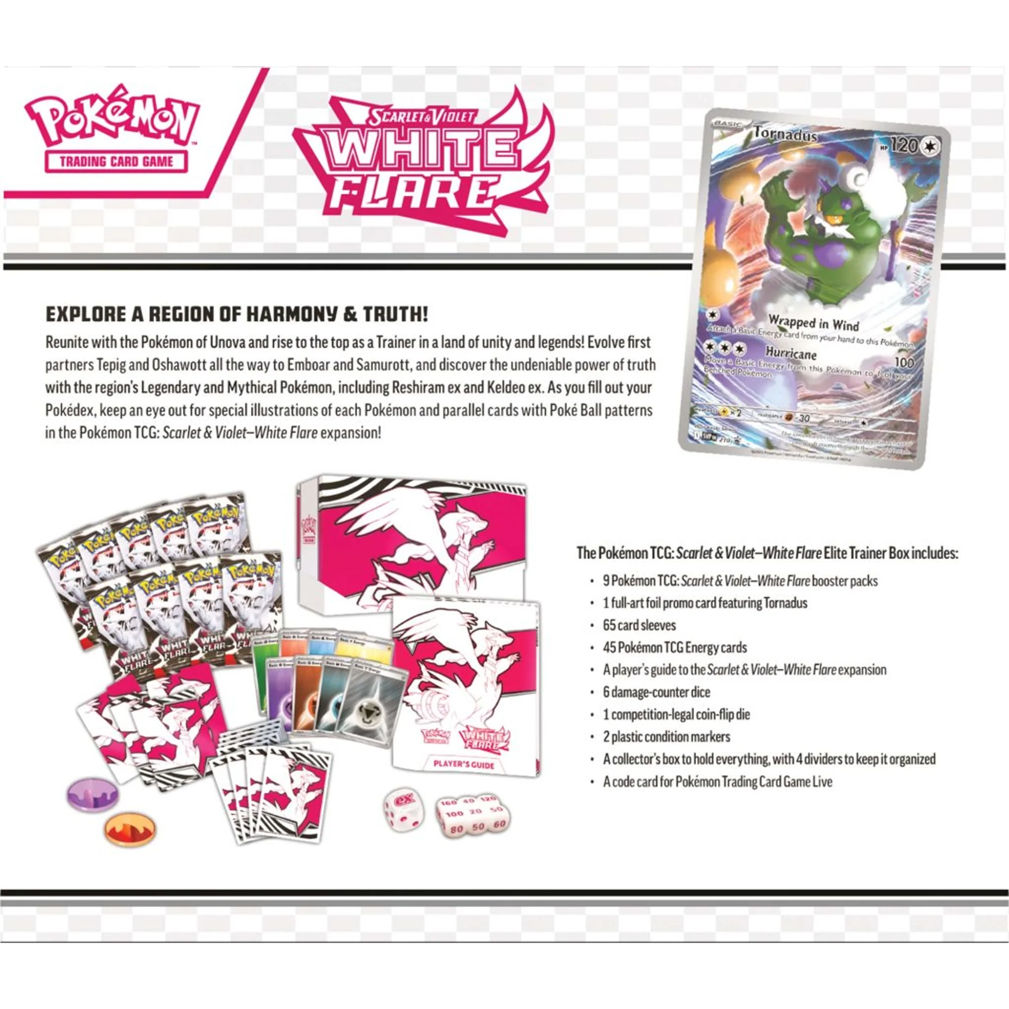 Pokemon TCG Scarlet & Violet - White Flare Elite Trainer Box - Image 5