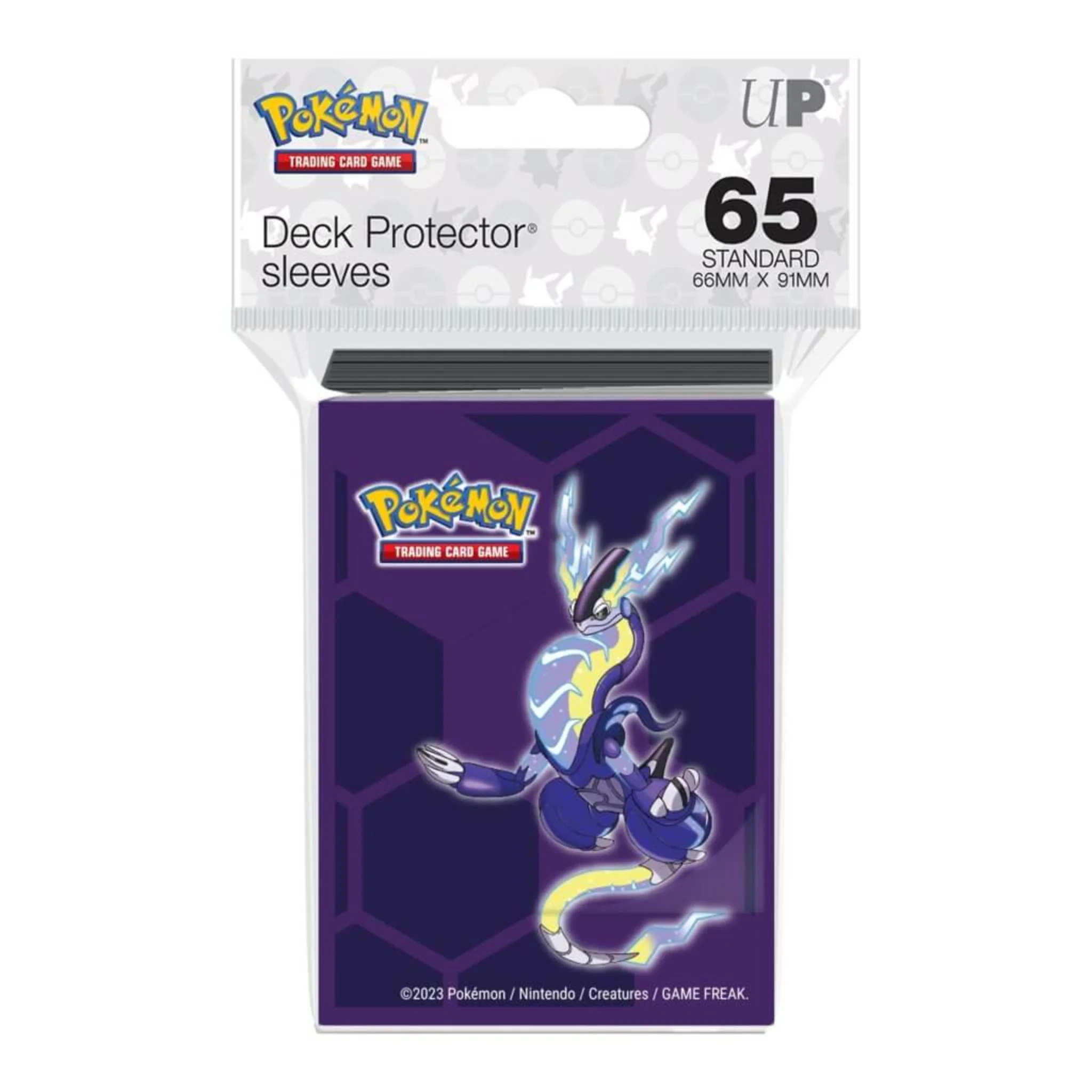 Pokemon TCG Ultra Pro Deck Protector Sleeves x65 - Miraidon - Image 2