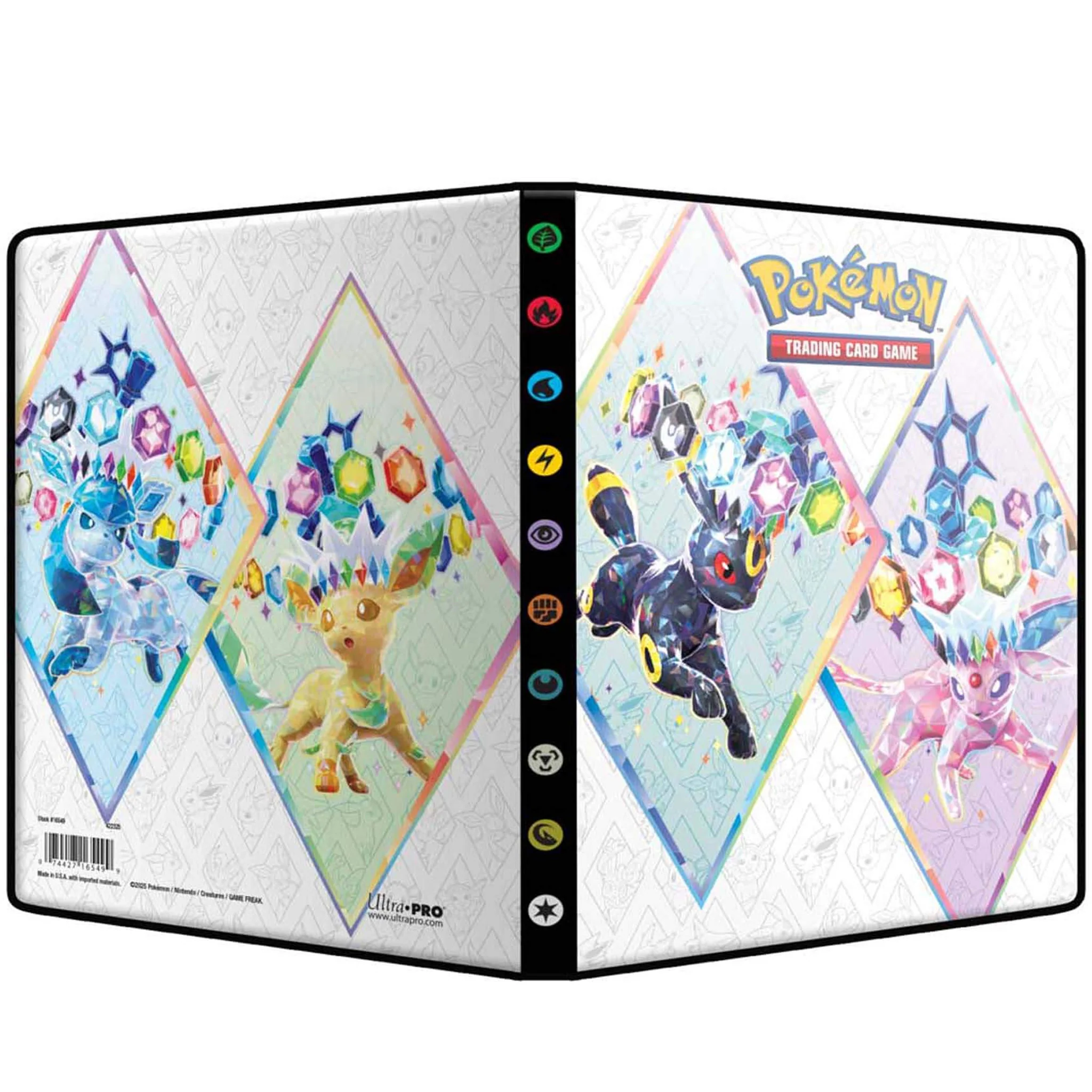 Pokemon TCG Ultra Pro Pokemon - Portfolio 4 pocket Scarlet & Violet Prismatic Evolution