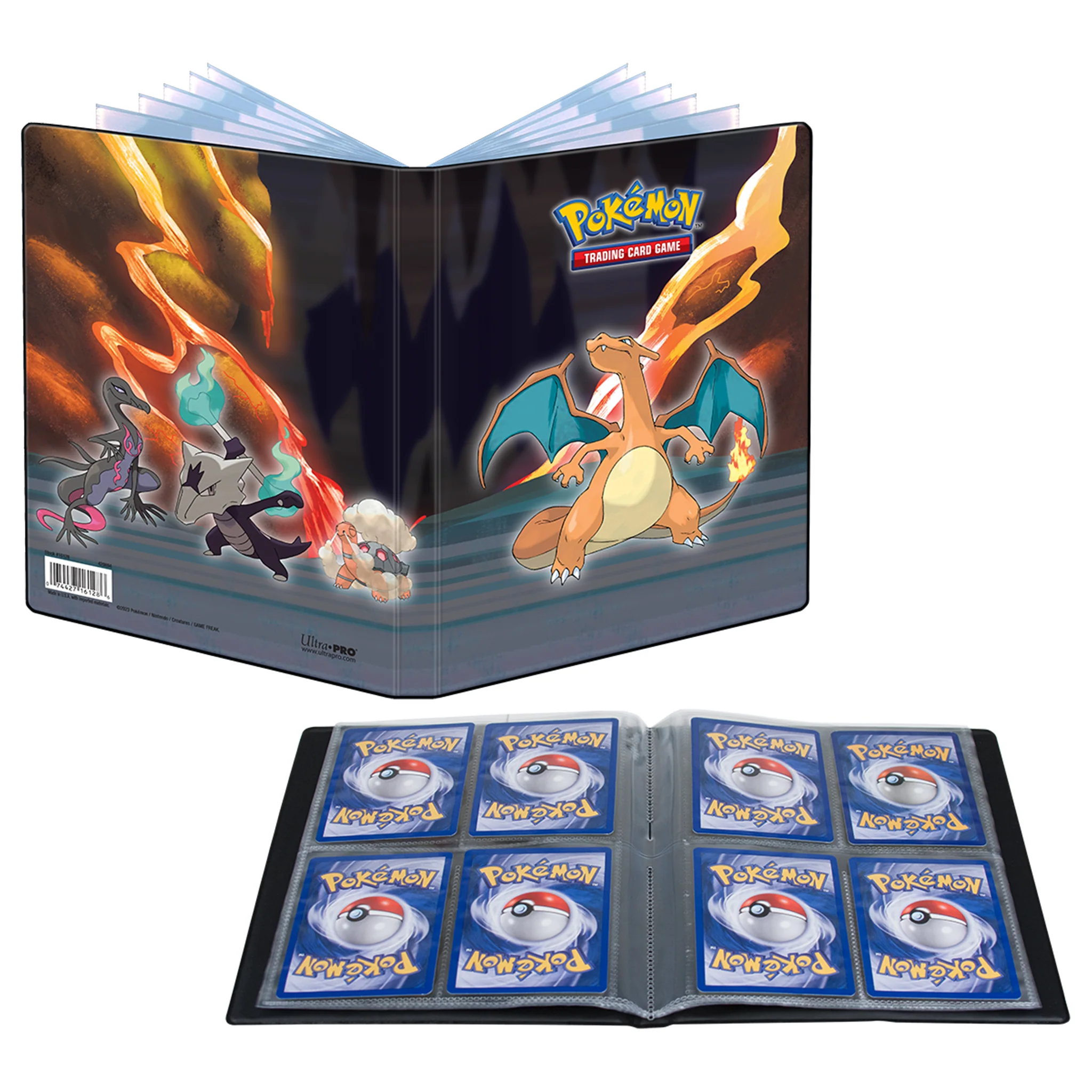 Pokemon TCG ULTRA PRO Pokemon Portfolio 4PKT - Scorching Summit