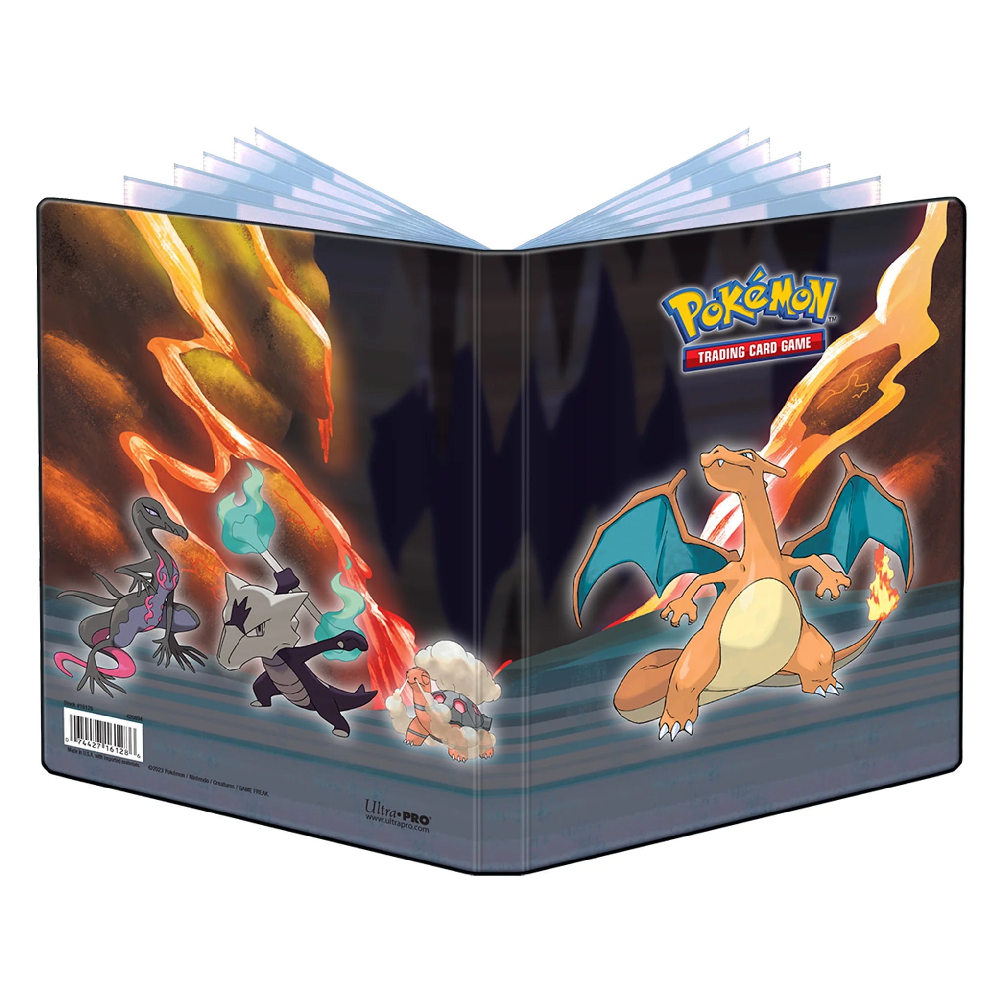Pokemon TCG ULTRA PRO Pokemon Portfolio 4PKT - Scorching Summit - Image 2