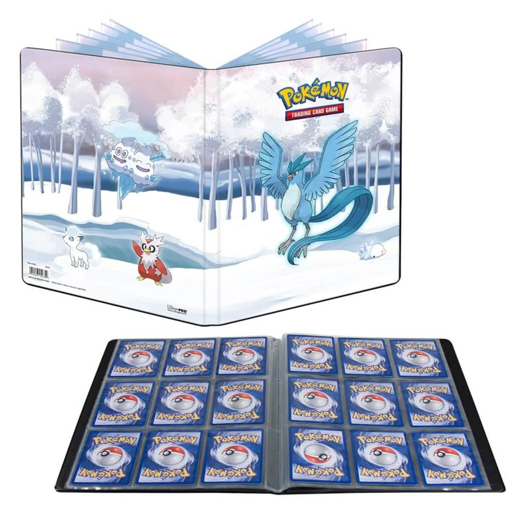 Pokemon TCG ULTRA PRO Pokemon Portfolio 9PKT Gallery Series - Frosted Forest - Image 2
