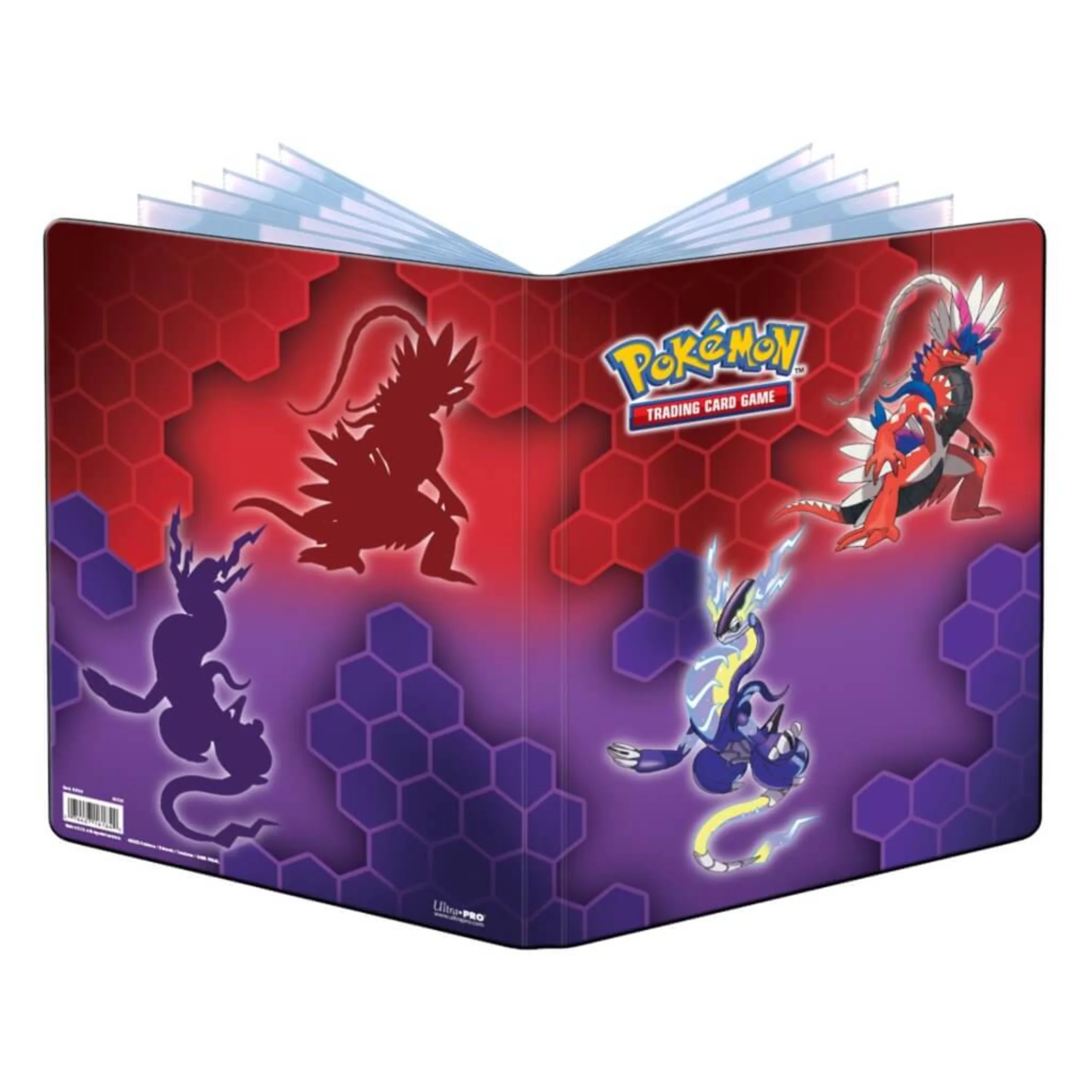 Pokemon TCG ULTRA PRO Pokemon Portfolio 9 Pocket - Koraidon & Miraidon - Image 2