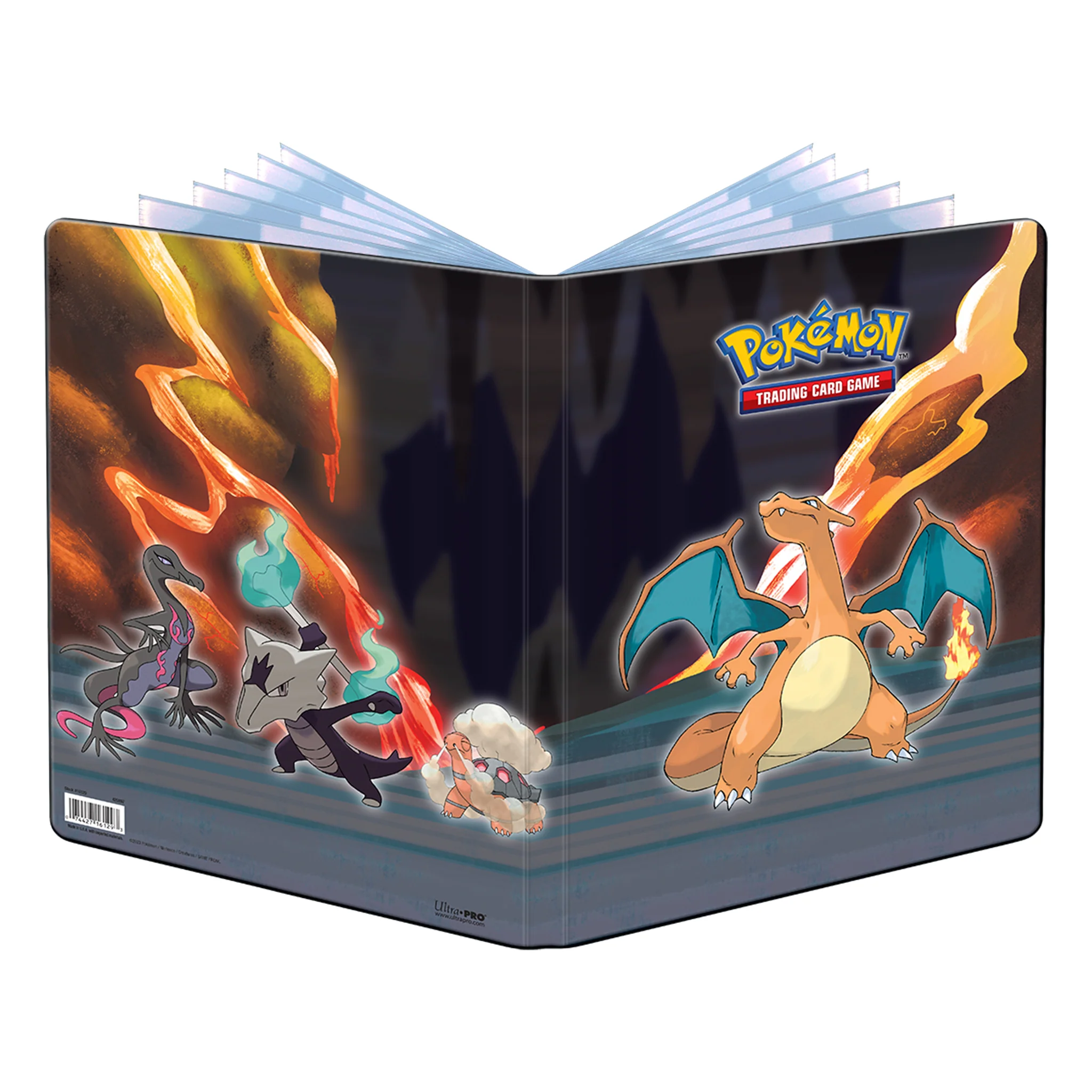 Pokemon TCG ULTRA PRO Pokemon Portfolio 9 Pocket - Scorching Summit - Image 2