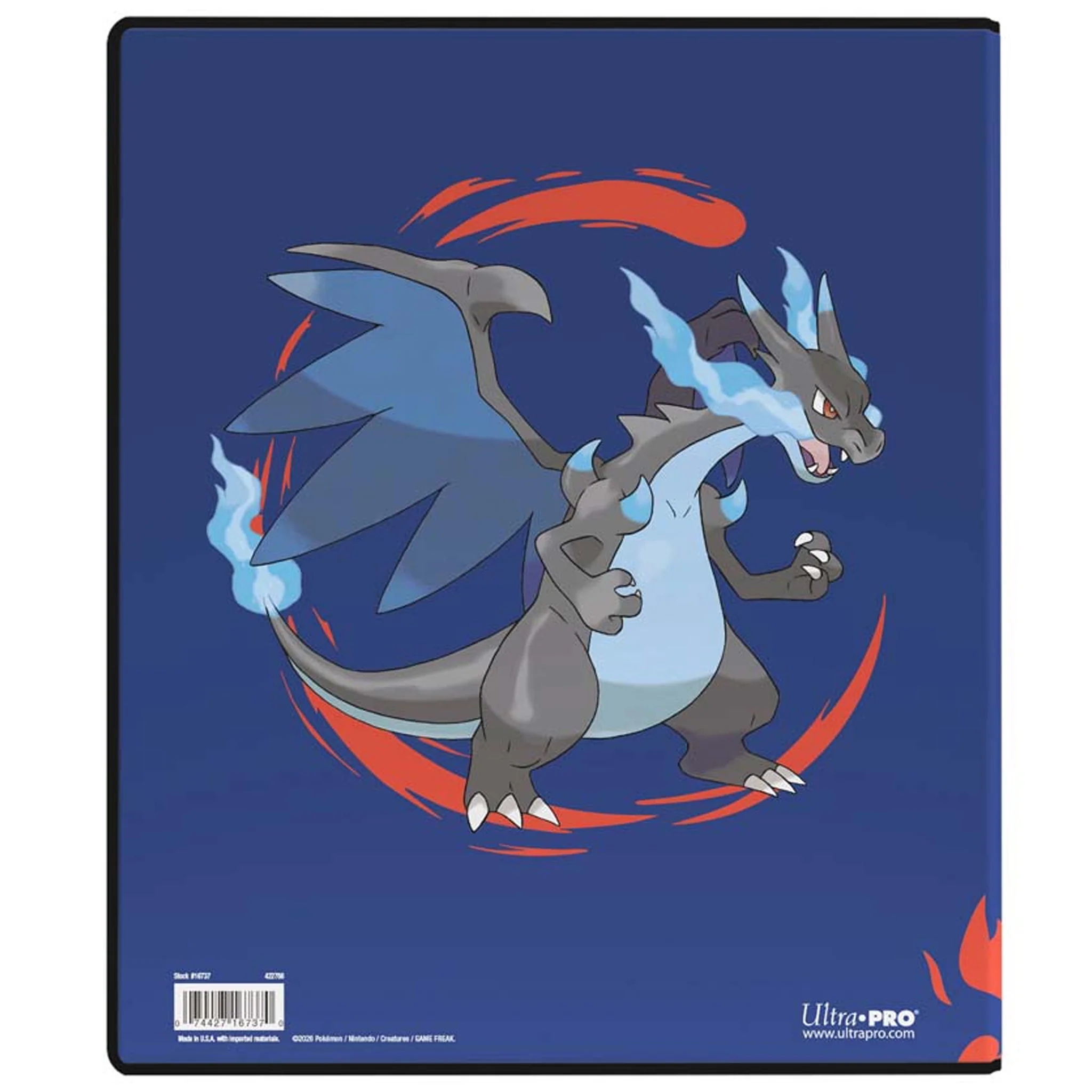 Pokemon TCG - Ultra Pro Ring Binder - Mega Charizard X & Mega Charizard Y - Image 3