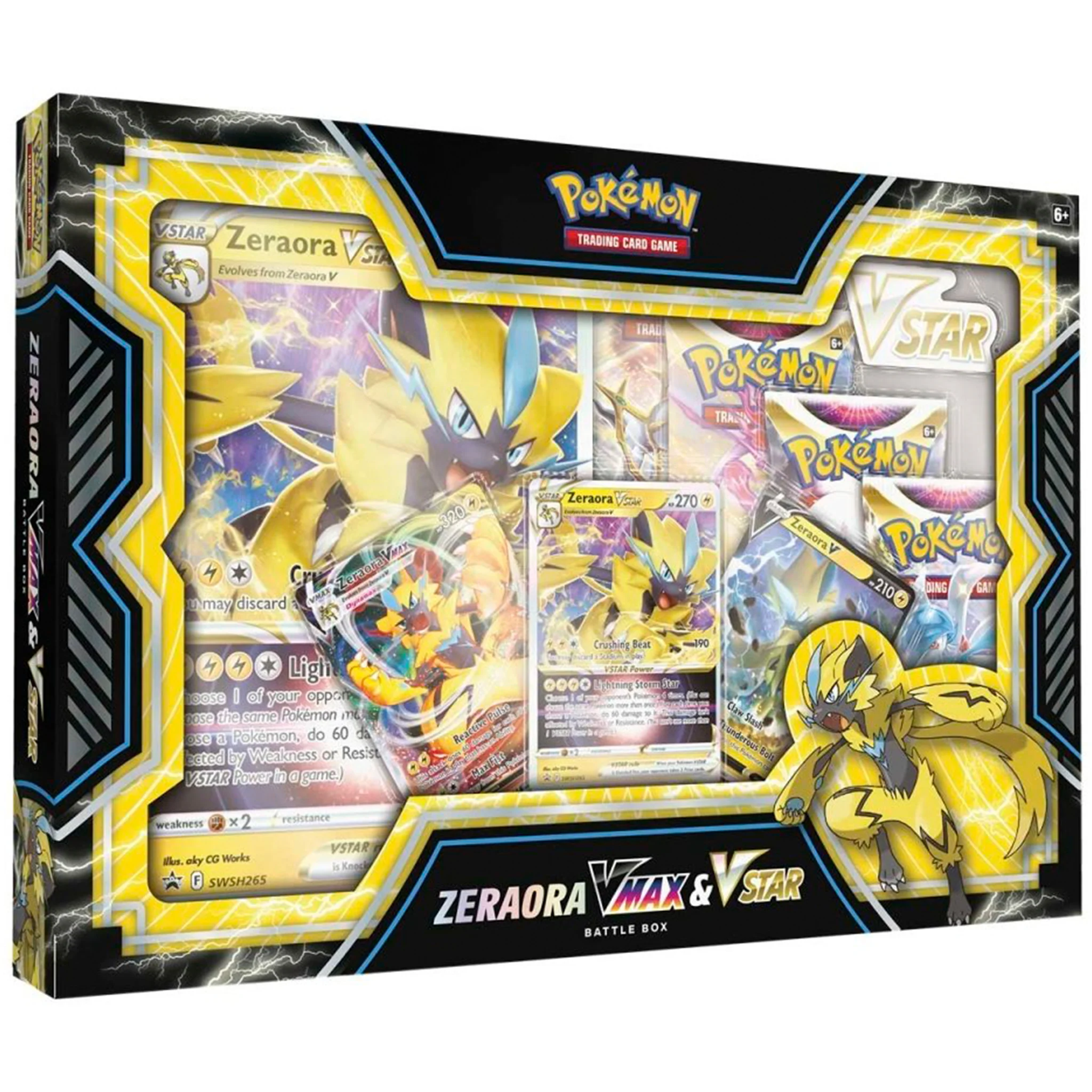 Pokemon TCG - Zeraora VMAX & VSTAR Battle Box
