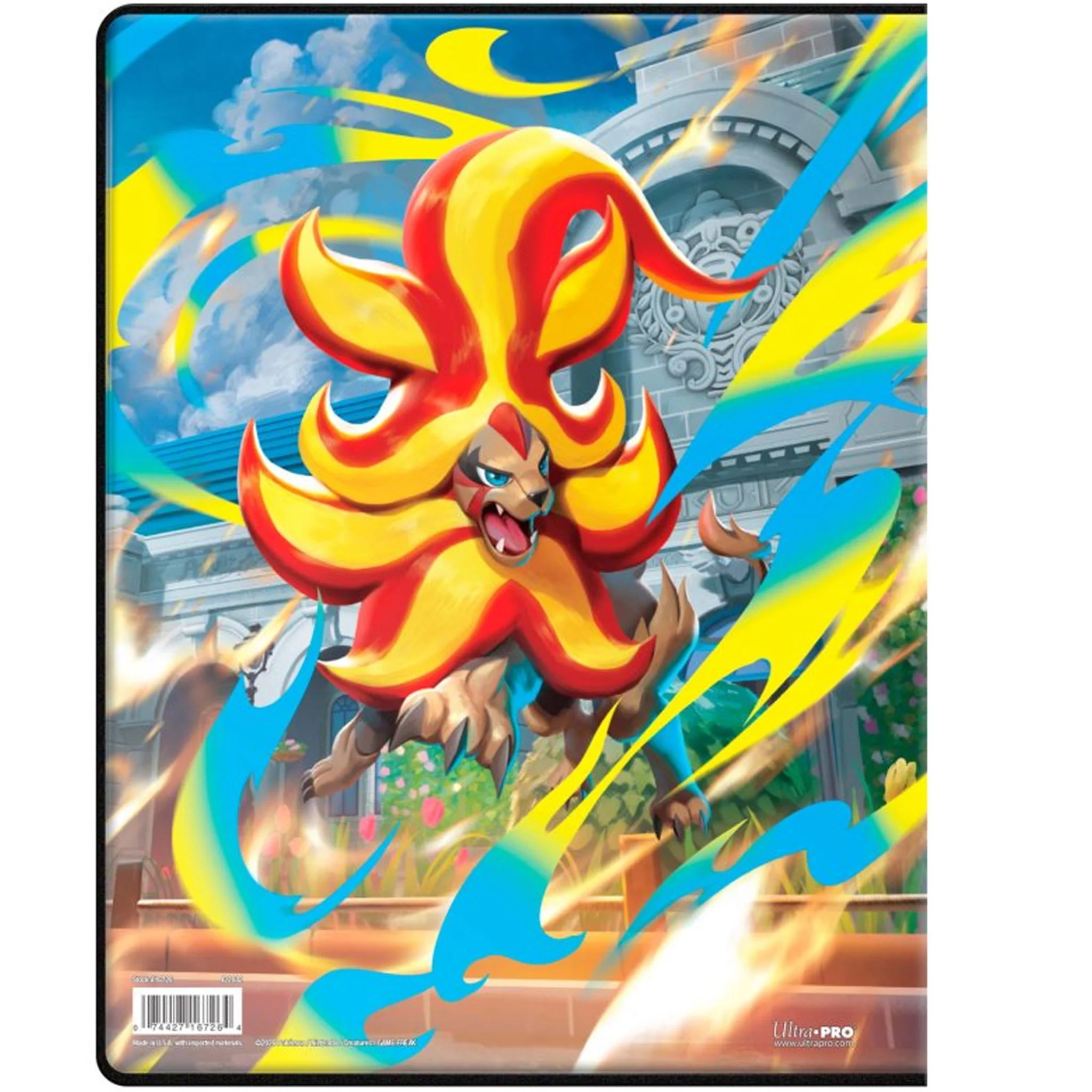 Pokemon Ultra Pro: Mega Evolution Chaos Rising 9 Pocket Portfolio - Image 3