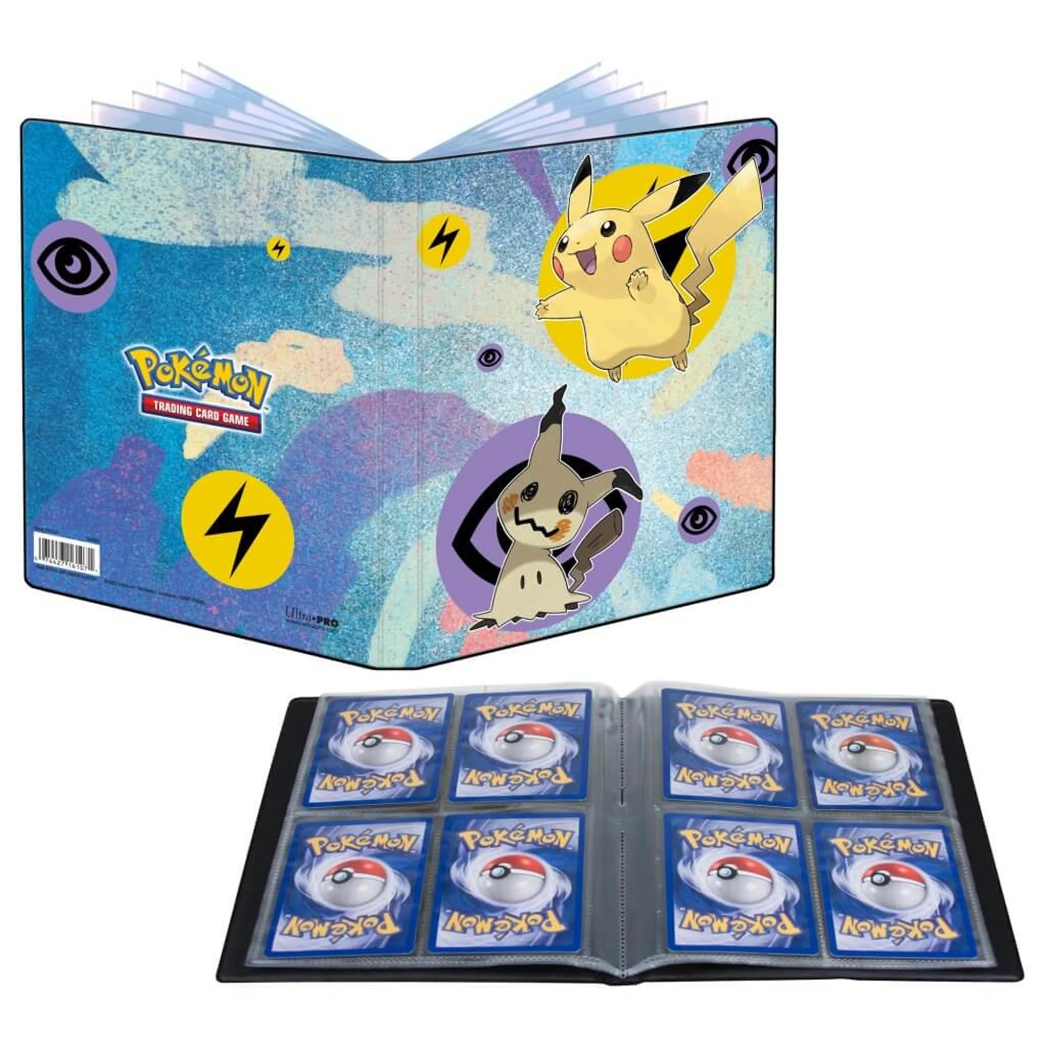 Pokemon Ultra PRO Portfolio 4 PKT - Pikachu & Mimikyu