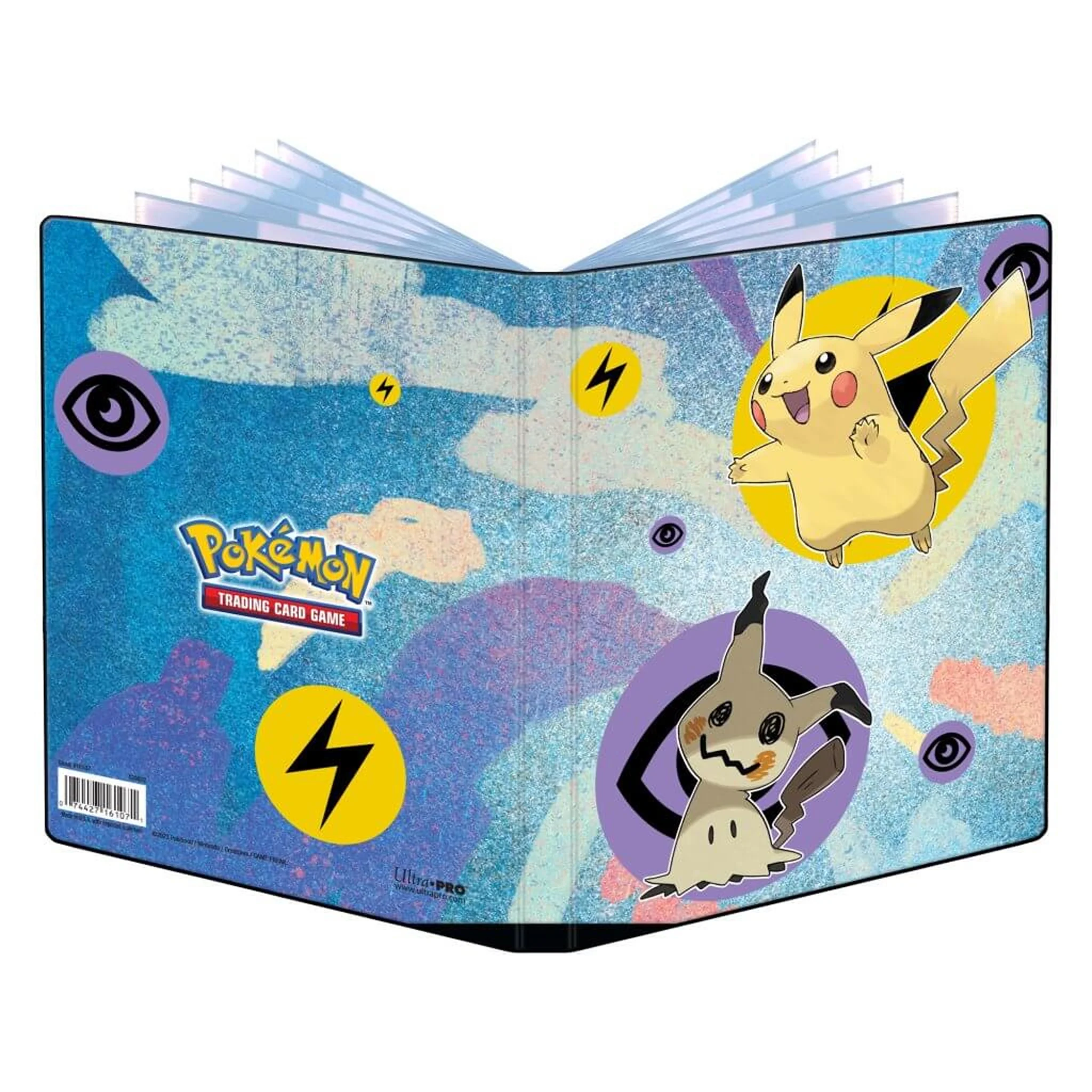 Pokemon Ultra PRO Portfolio 4 PKT - Pikachu & Mimikyu - Image 2
