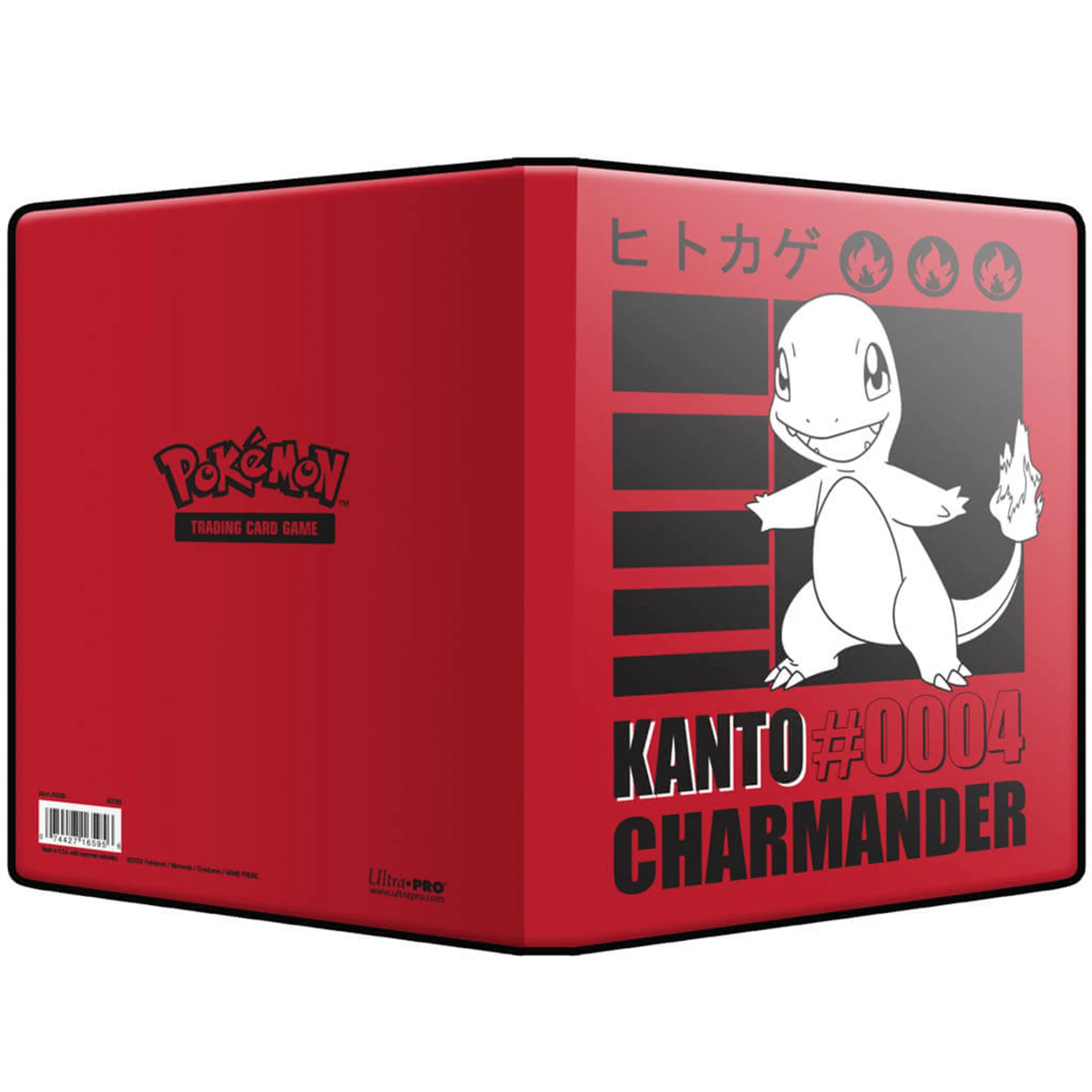 Pokemon Ultra Pro Portfolio 4 Pocket Charmander