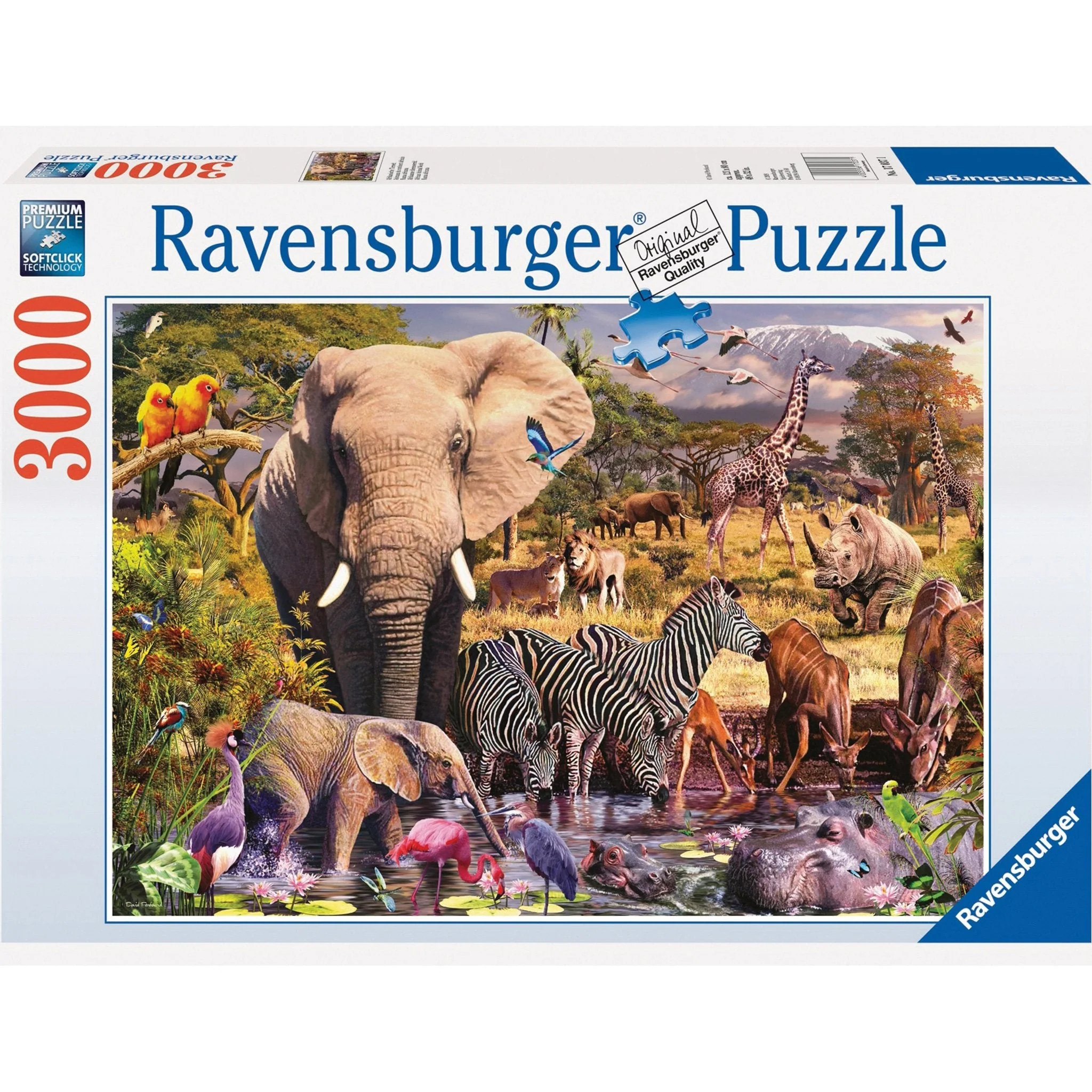 Ravensburger African Animal World Puzzle 3000pc