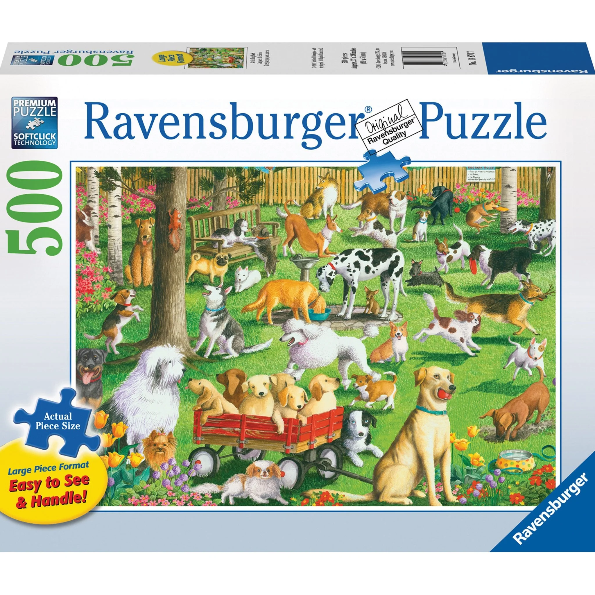 Ravensburger At the Dog Park Puzzle 500pc Large Format
