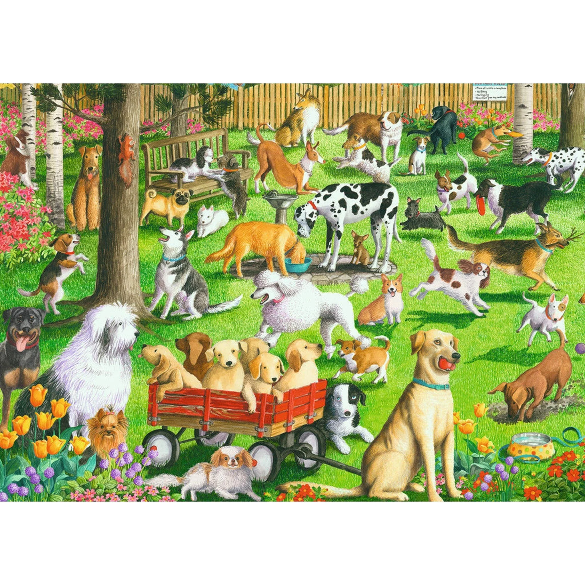 Ravensburger At the Dog Park Puzzle 500pc Large Format - Image 2
