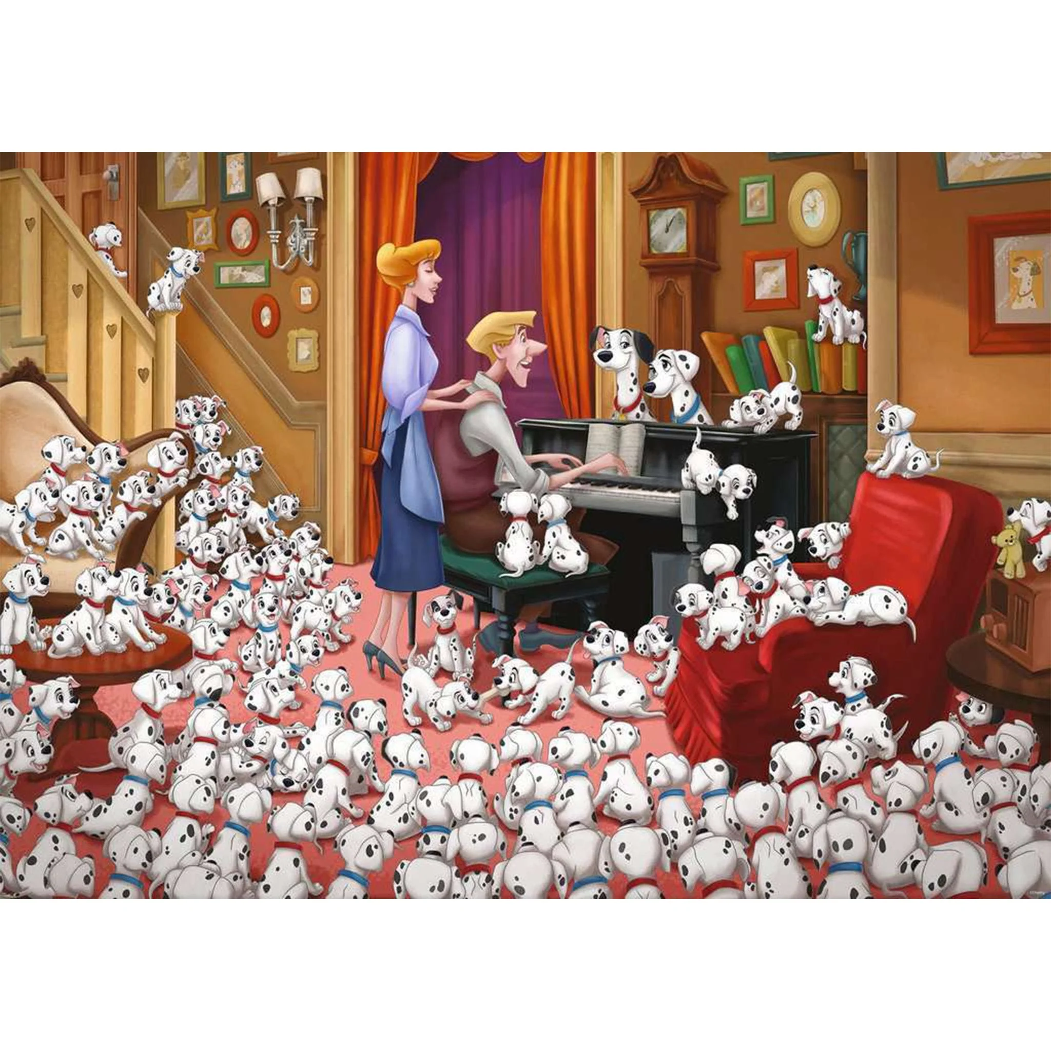 Ravensburger Disney Moments 1961 101 Dalmatians 1000pc - Damaged Box - Image 2