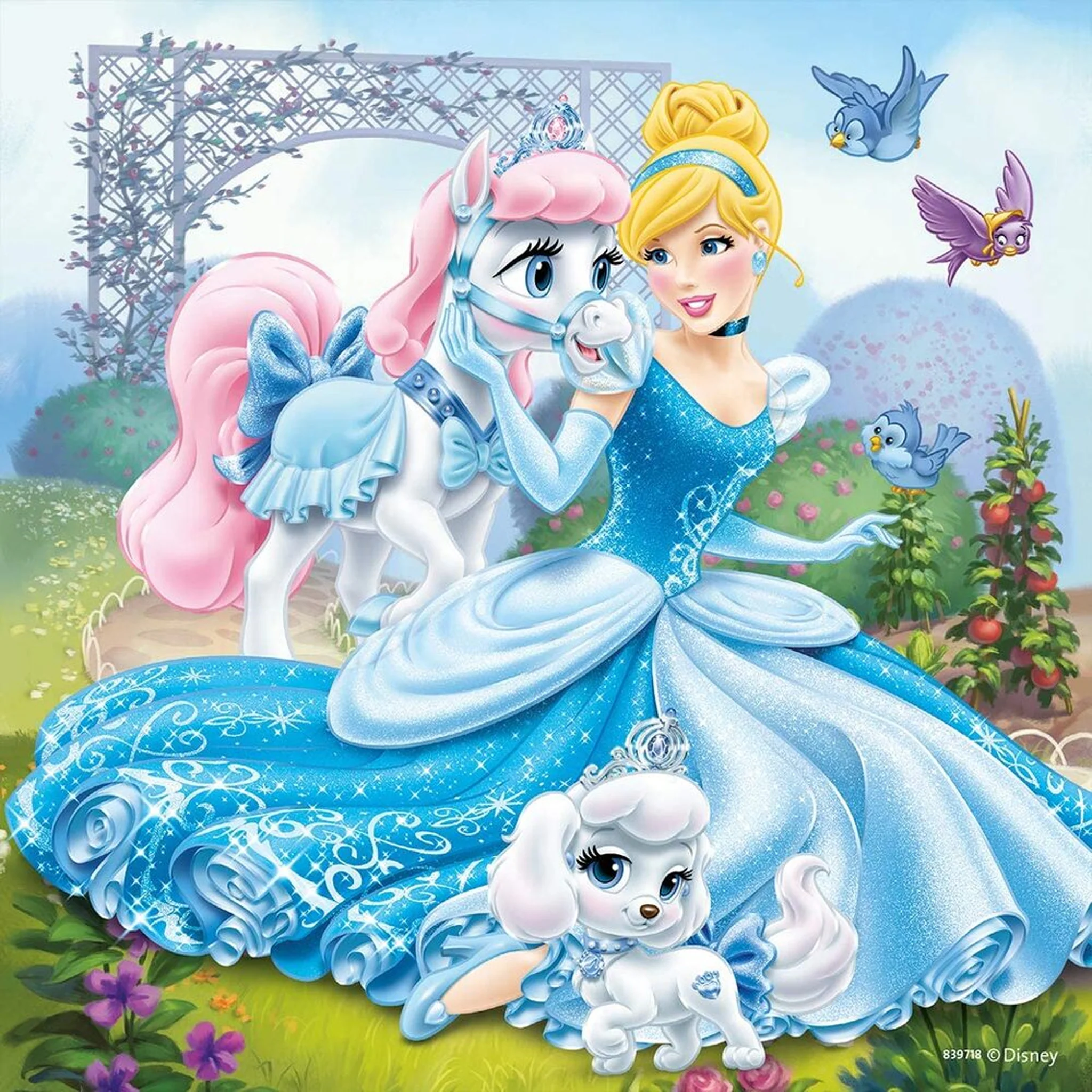 Ravensburger Disney Place Pets and Princess 3x49 puzzle - Image 4