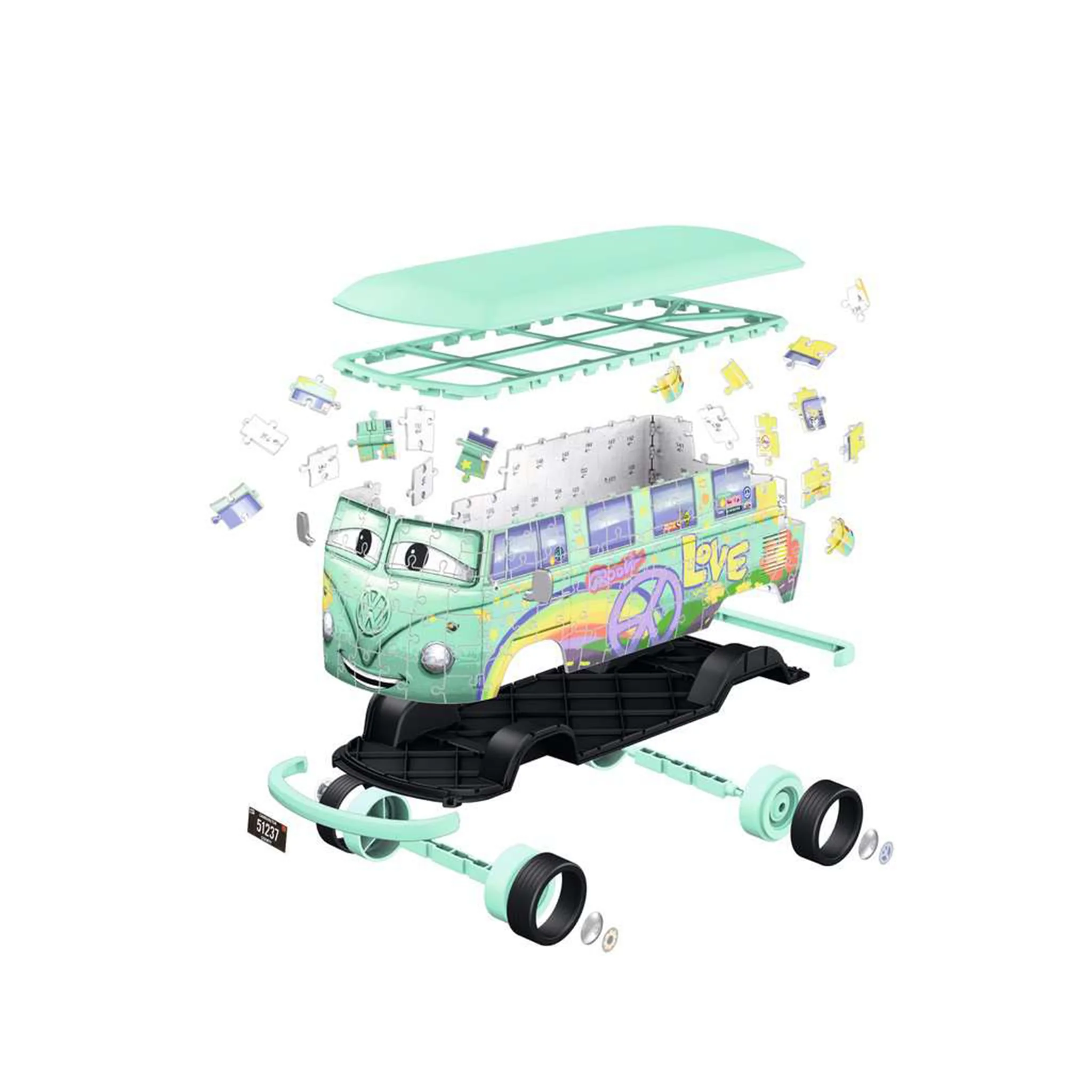 Ravensburger Disney VW T1 Pixar 3D Puzzle 162pc - Image 5