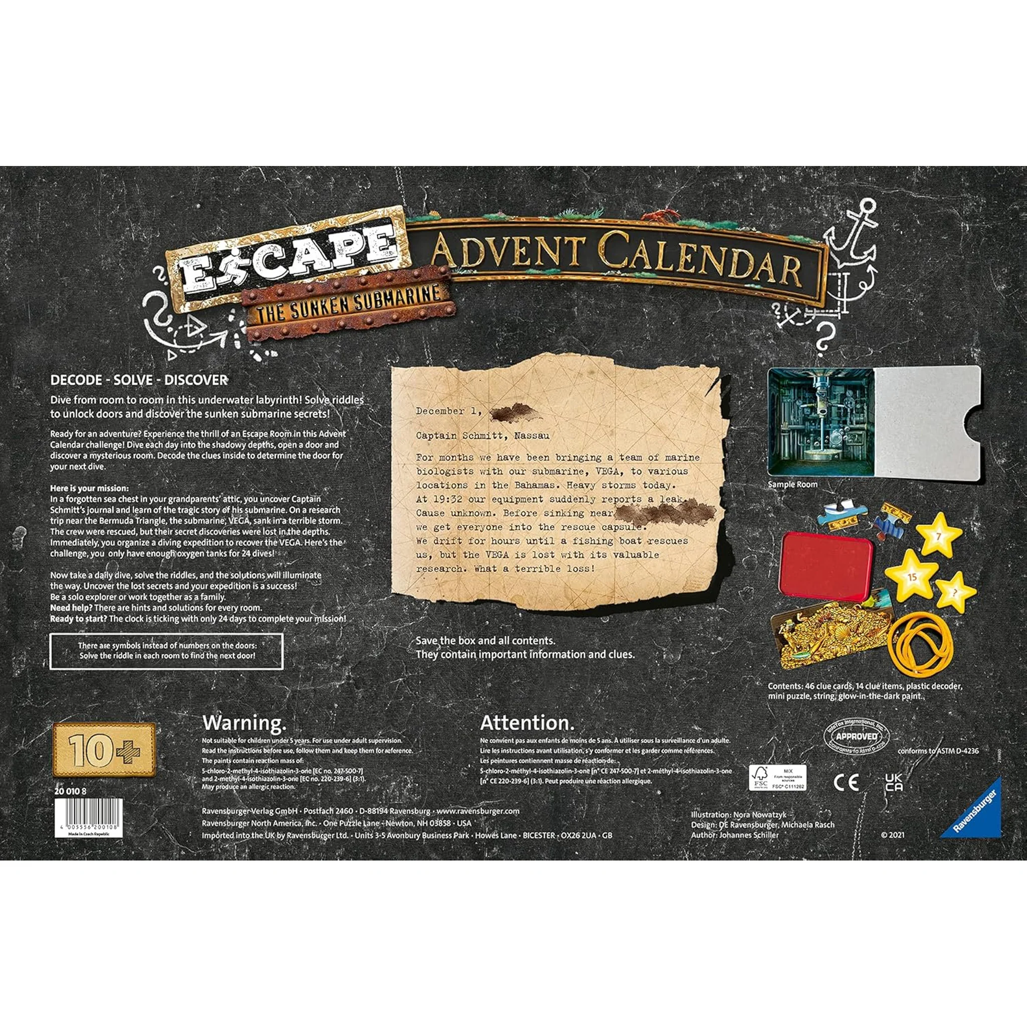 Ravensburger Escape Advent Calendar - Image 3
