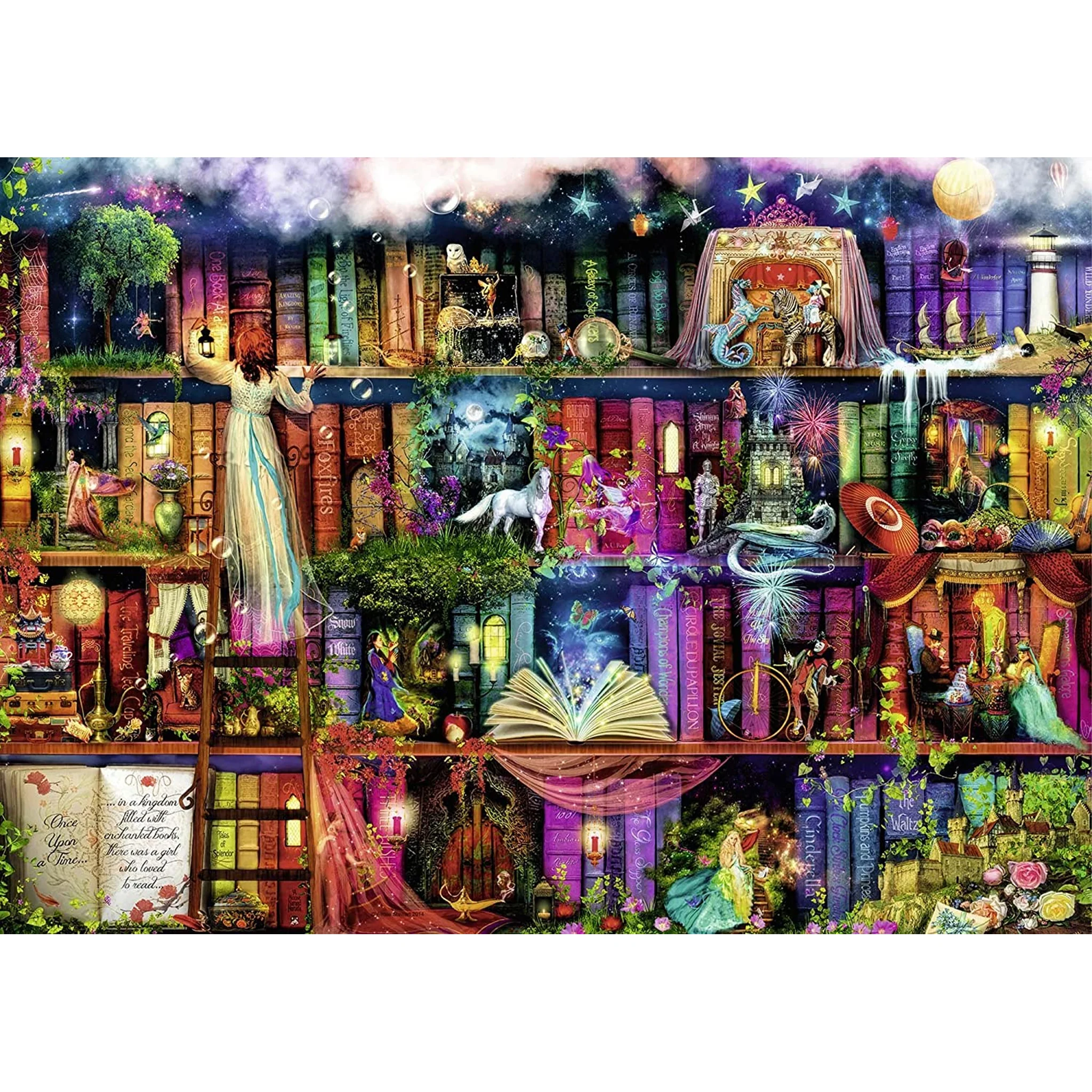 Ravensburger Fairy-tale Fantasia Aimee Stewart 1000pc Puzzle - Image 2