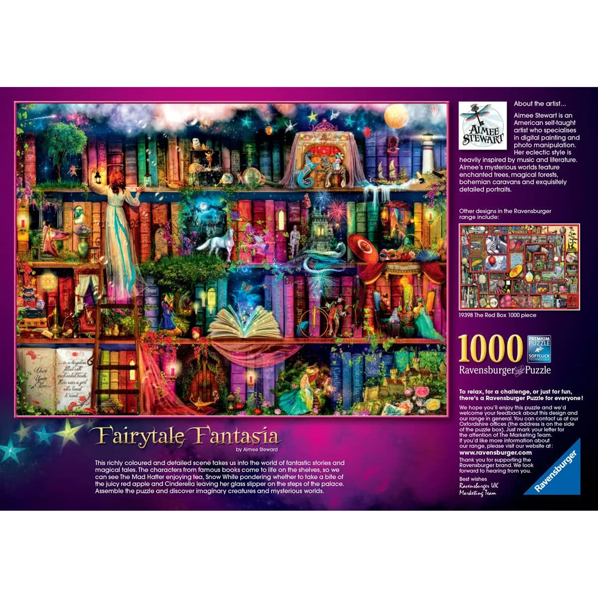 Ravensburger Fairy-tale Fantasia Aimee Stewart 1000pc Puzzle - Image 3