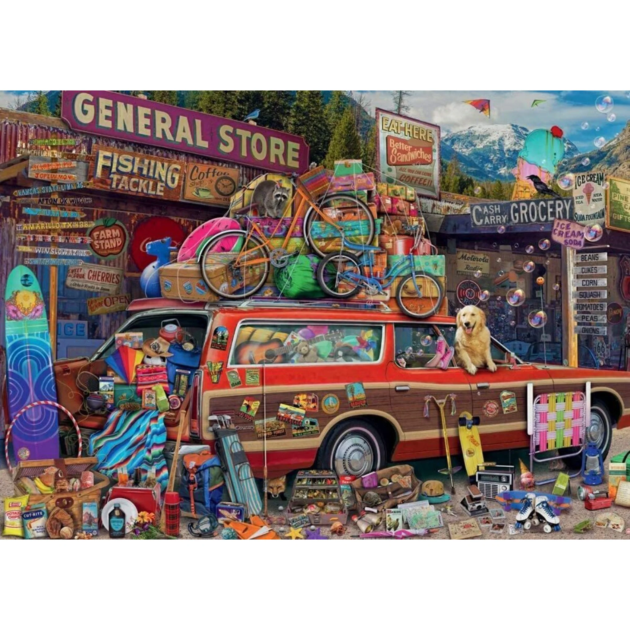 Ravensburger Family Vacation 1000pc Puzzle - Image 2