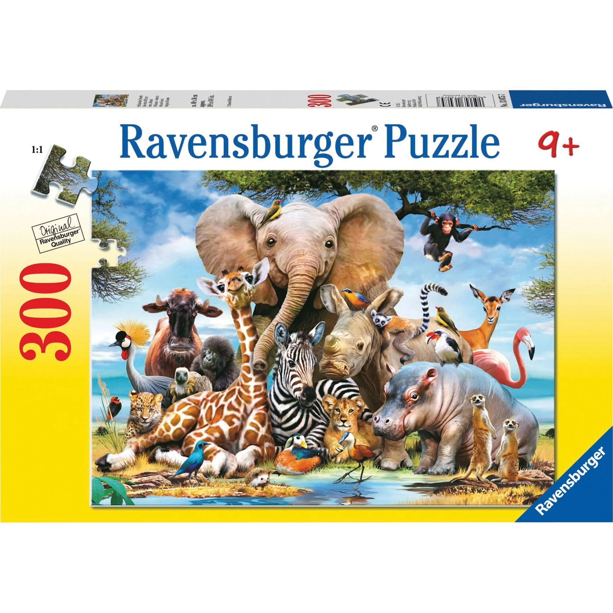 Ravensburger Favourite Wild Animals Puzzle 300pc