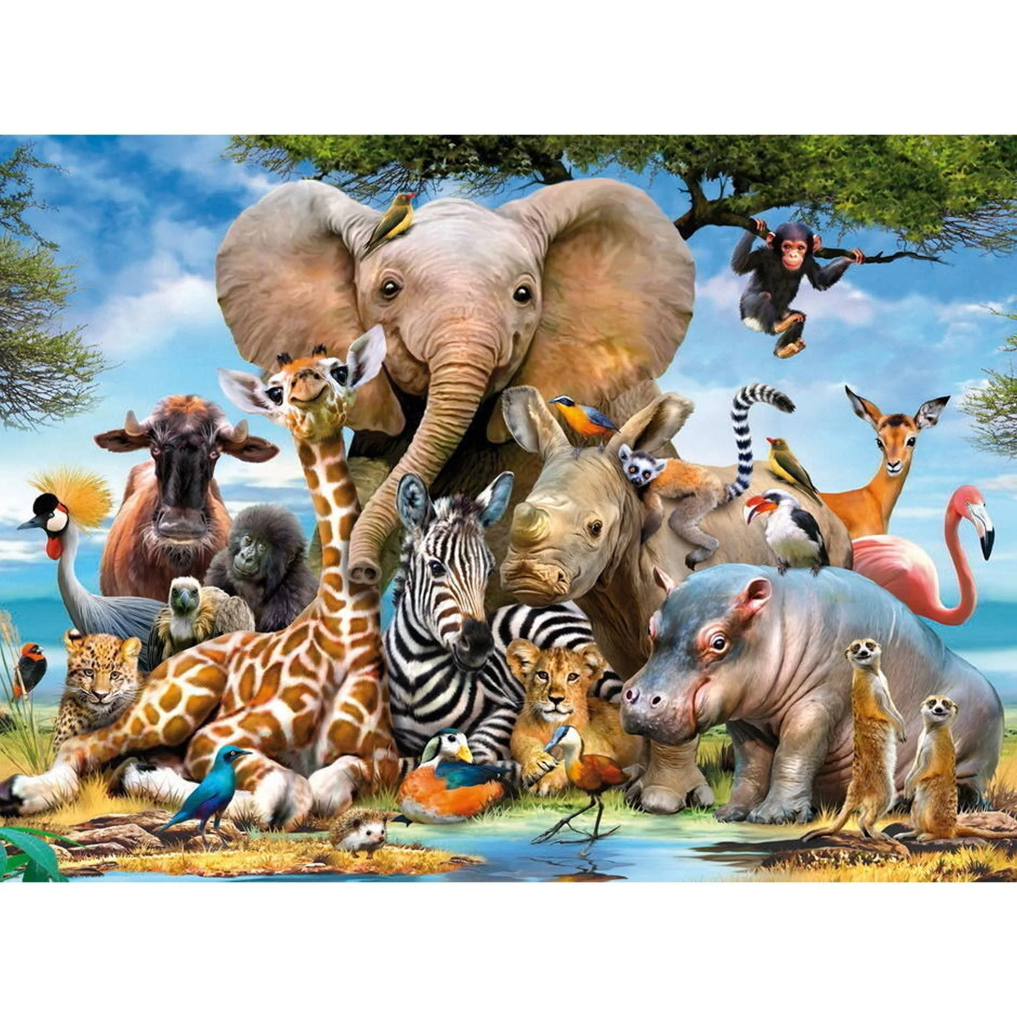 Ravensburger Favourite Wild Animals Puzzle 300pc - Image 2
