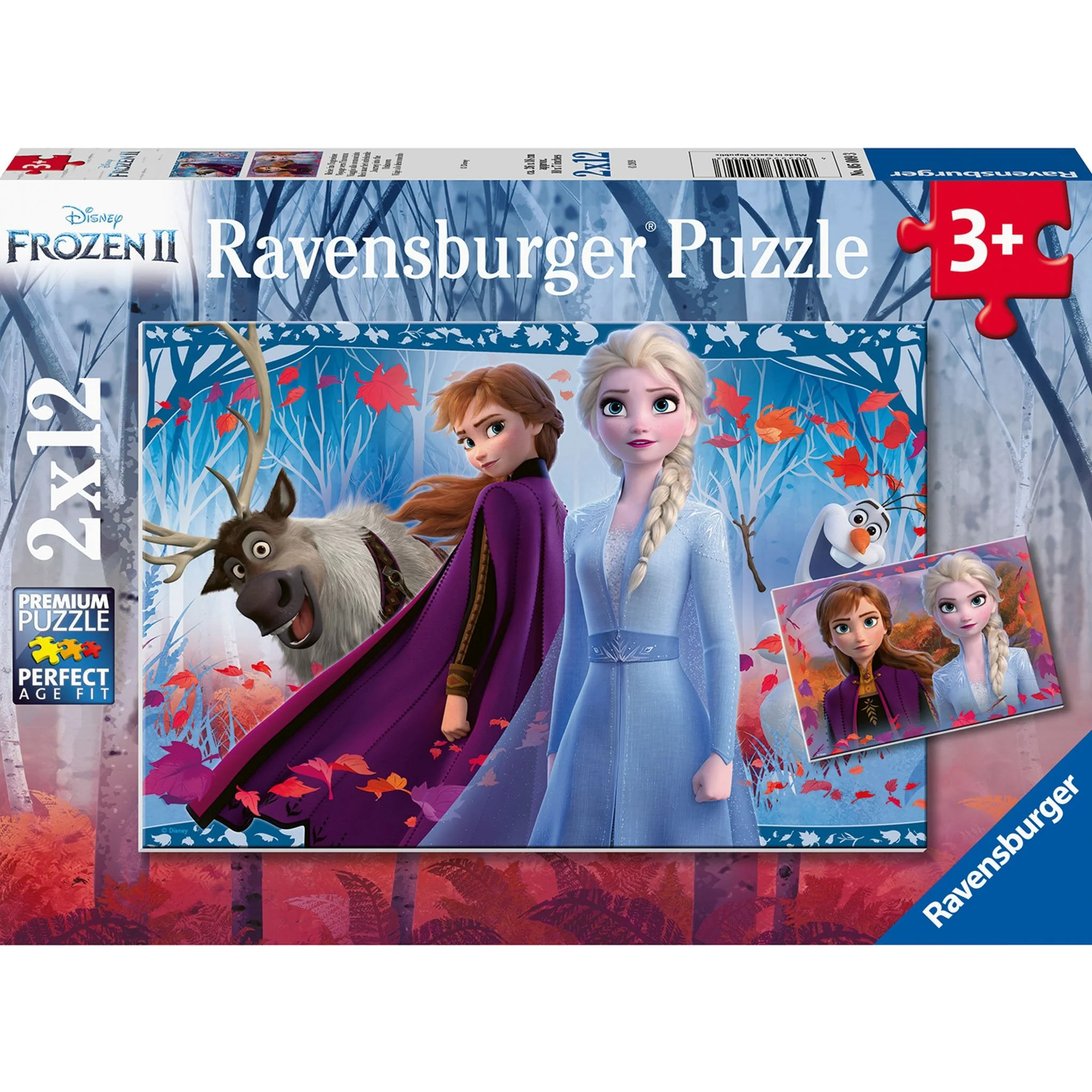 Ravensburger Frozen 2 Journey to the Unknown 2x12pc