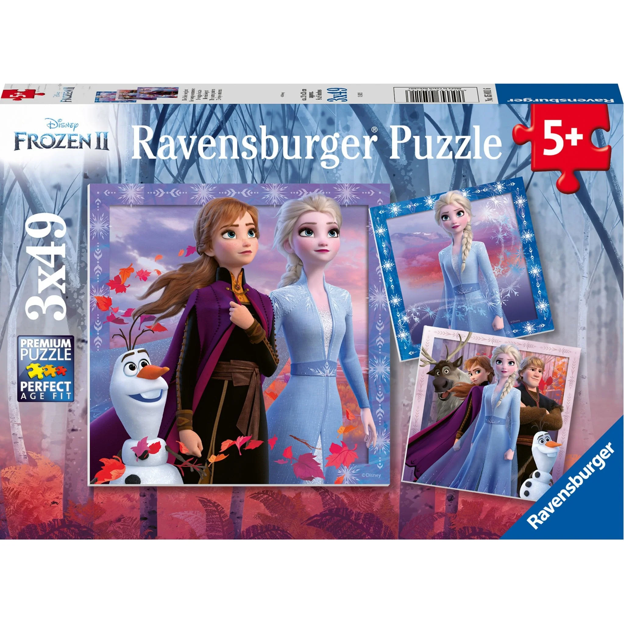 Ravensburger Frozen 2 The Journey Starts 3x49pc