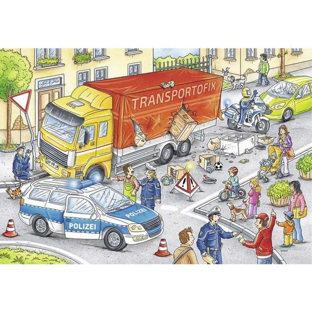 Ravensburger Heroes in Action Puzzle 2x24pc - Image 2