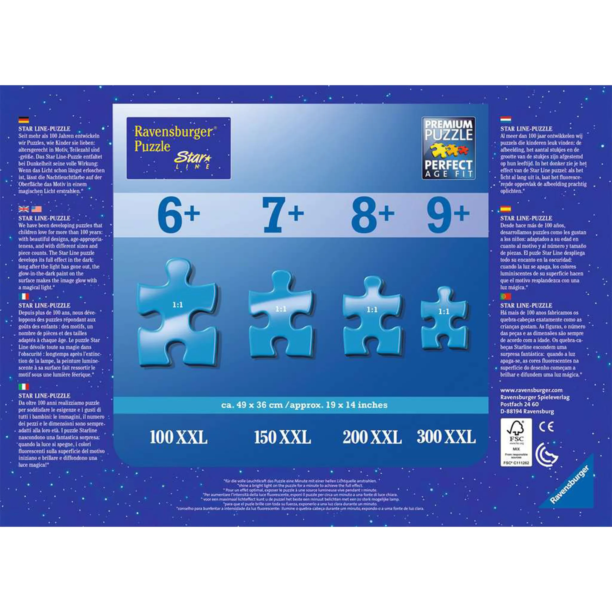 Ravensburger Magical Beauty - Glow in the dark 200pc - Image 3