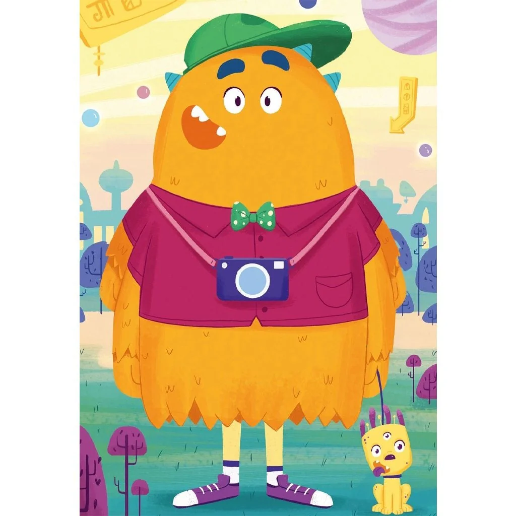 Ravensburger Mix-up Monsters! Mix & Match Puzzle 3x24pc - Image 2