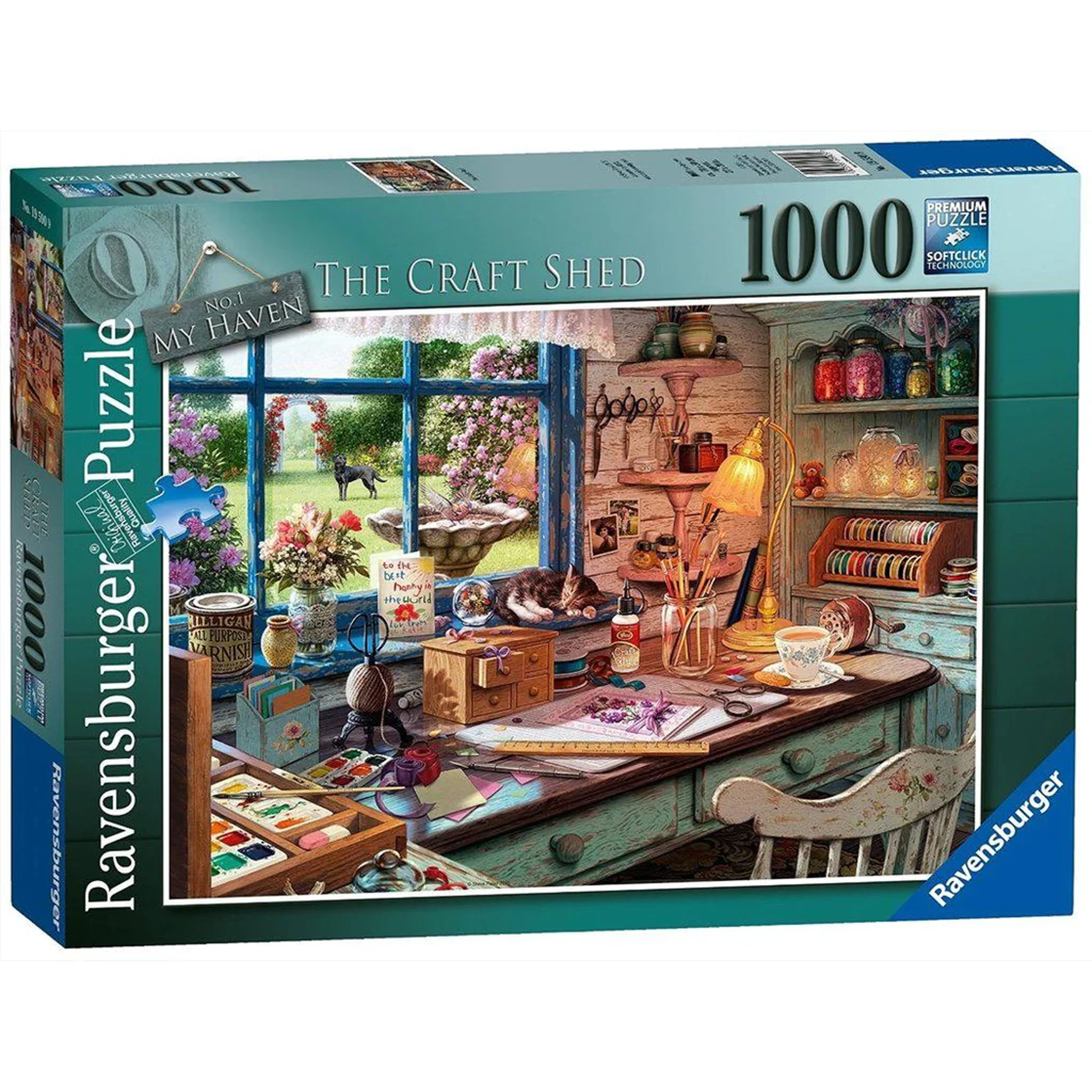 Ravensburger My Haven No 1 The Craft Shed 1000pc
