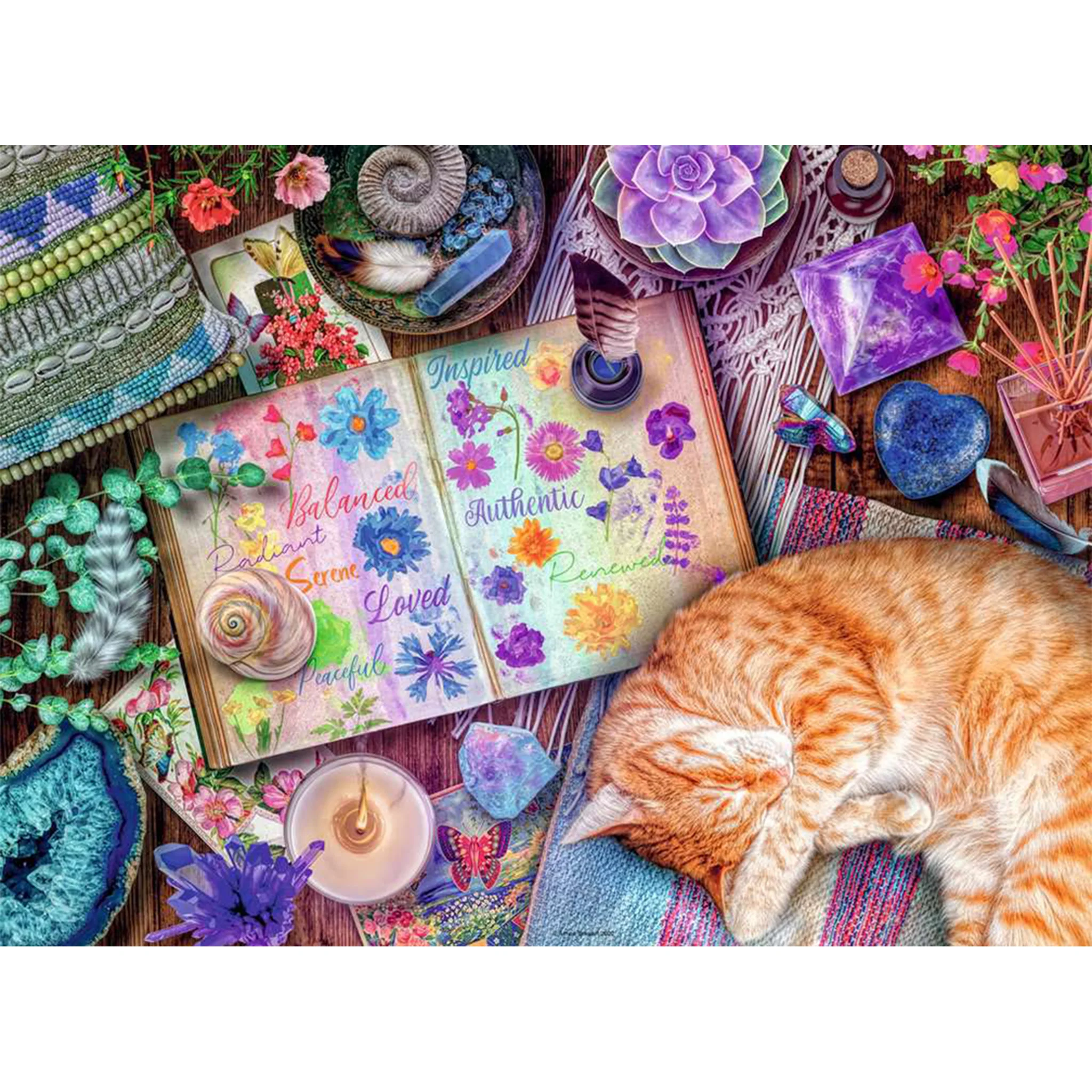 Ravensburger Purrfect Peace 500pc - Image 3