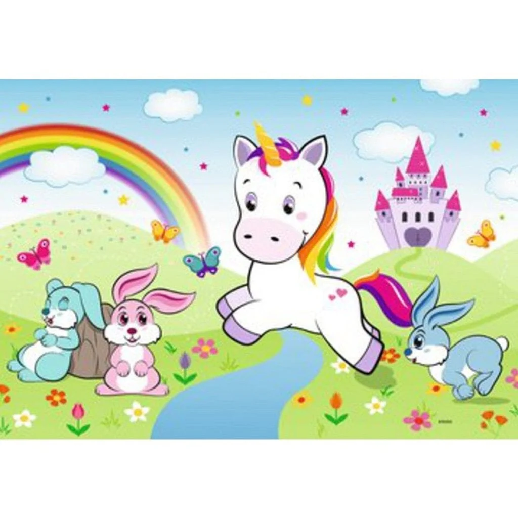 Ravensburger Puzzle Fairytale Unicorn 2x24pc - Image 2